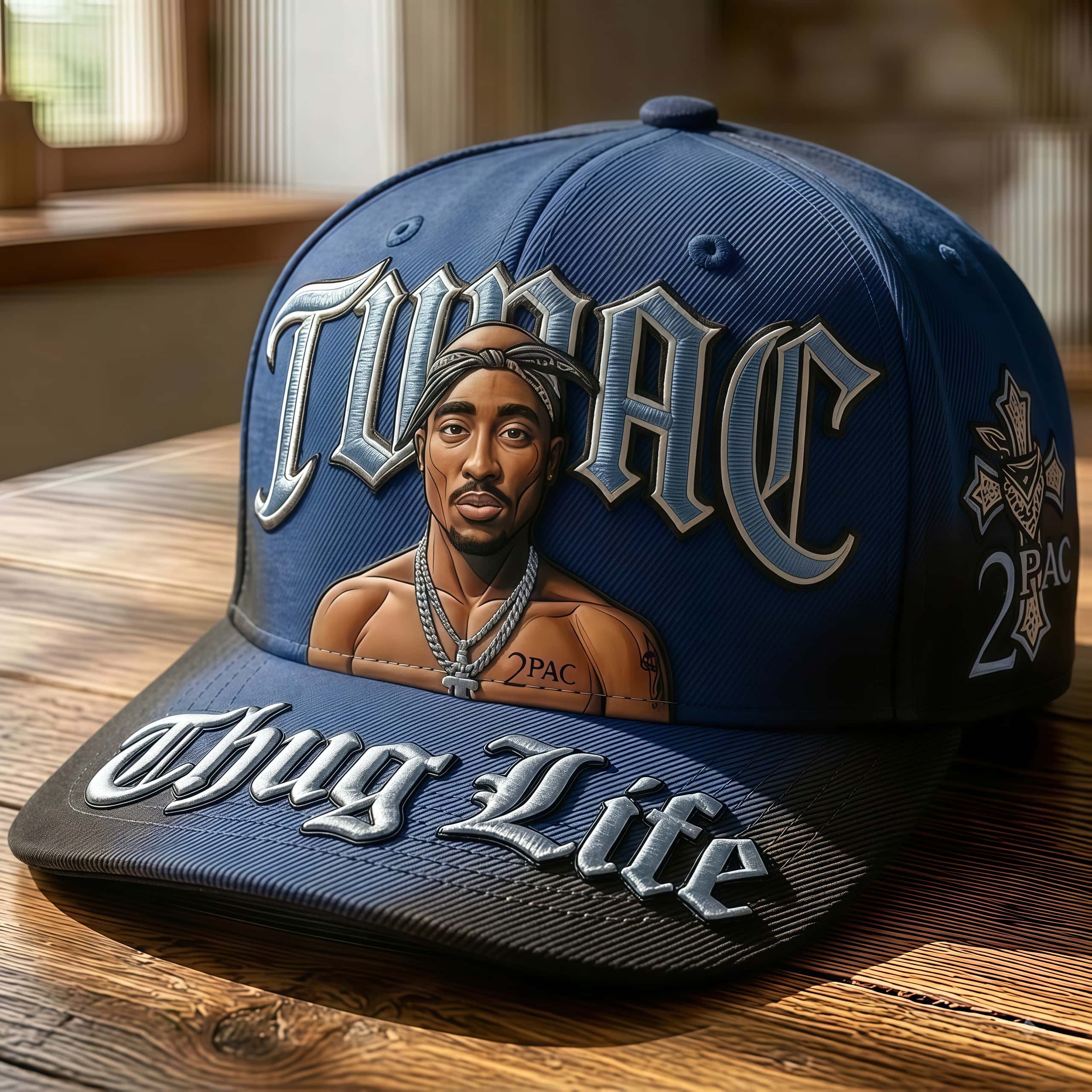 2Pac Thug Life Hip-Hop Baseball Cap