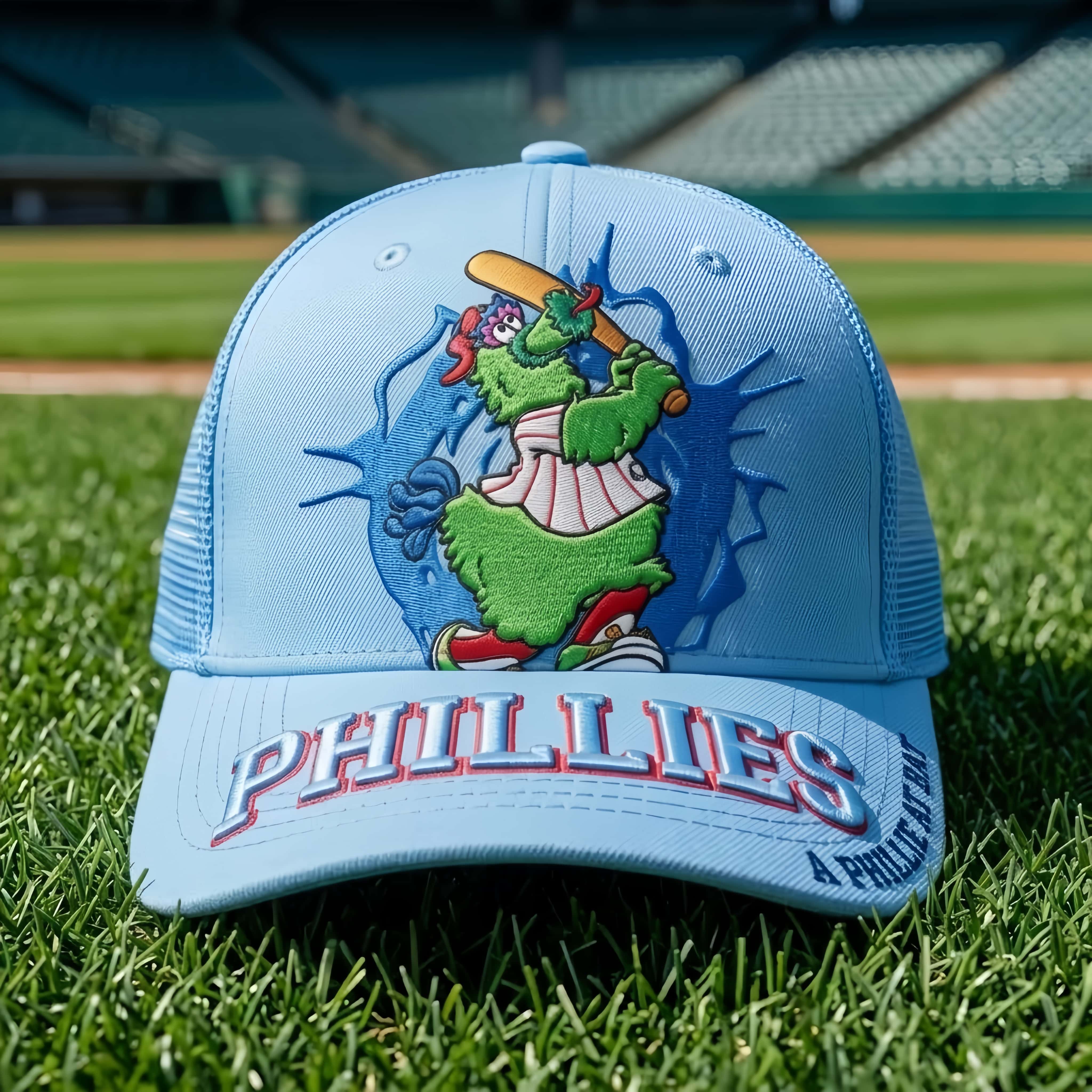 Philadelphia Baseball Mascot Trucker Hat