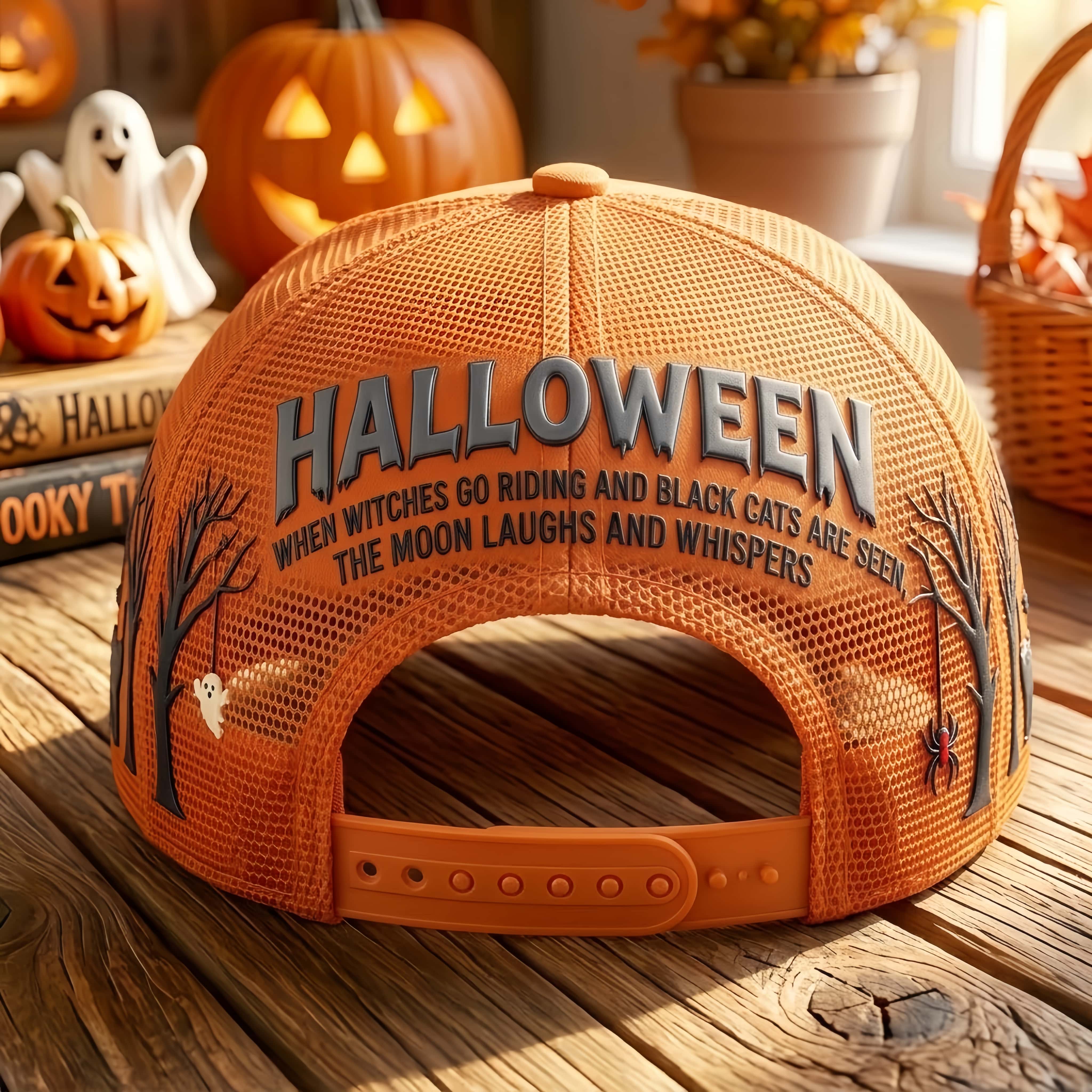Vintage Halloween Trucker Hat