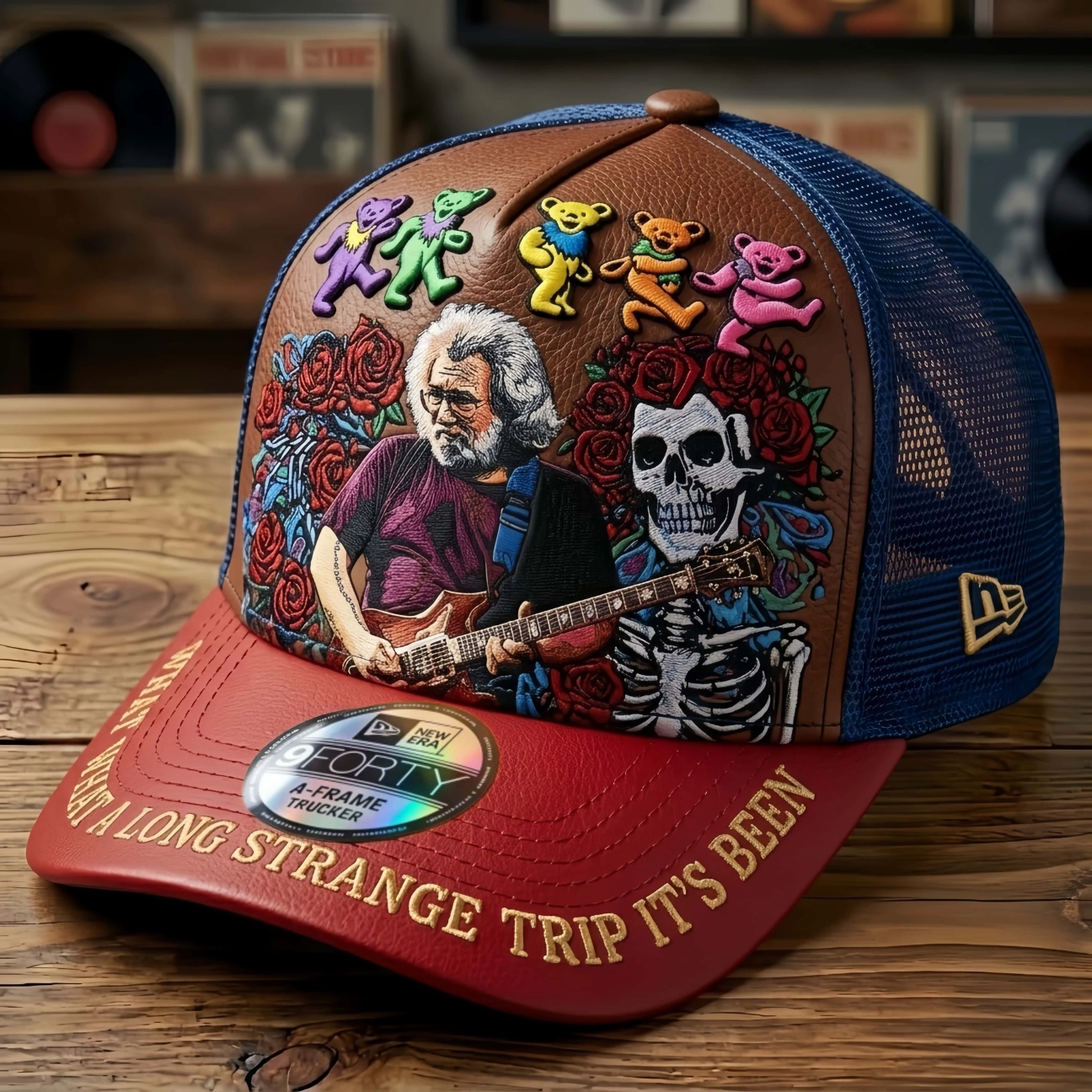Grateful Dead Jerry Garcia Trucker Hat
