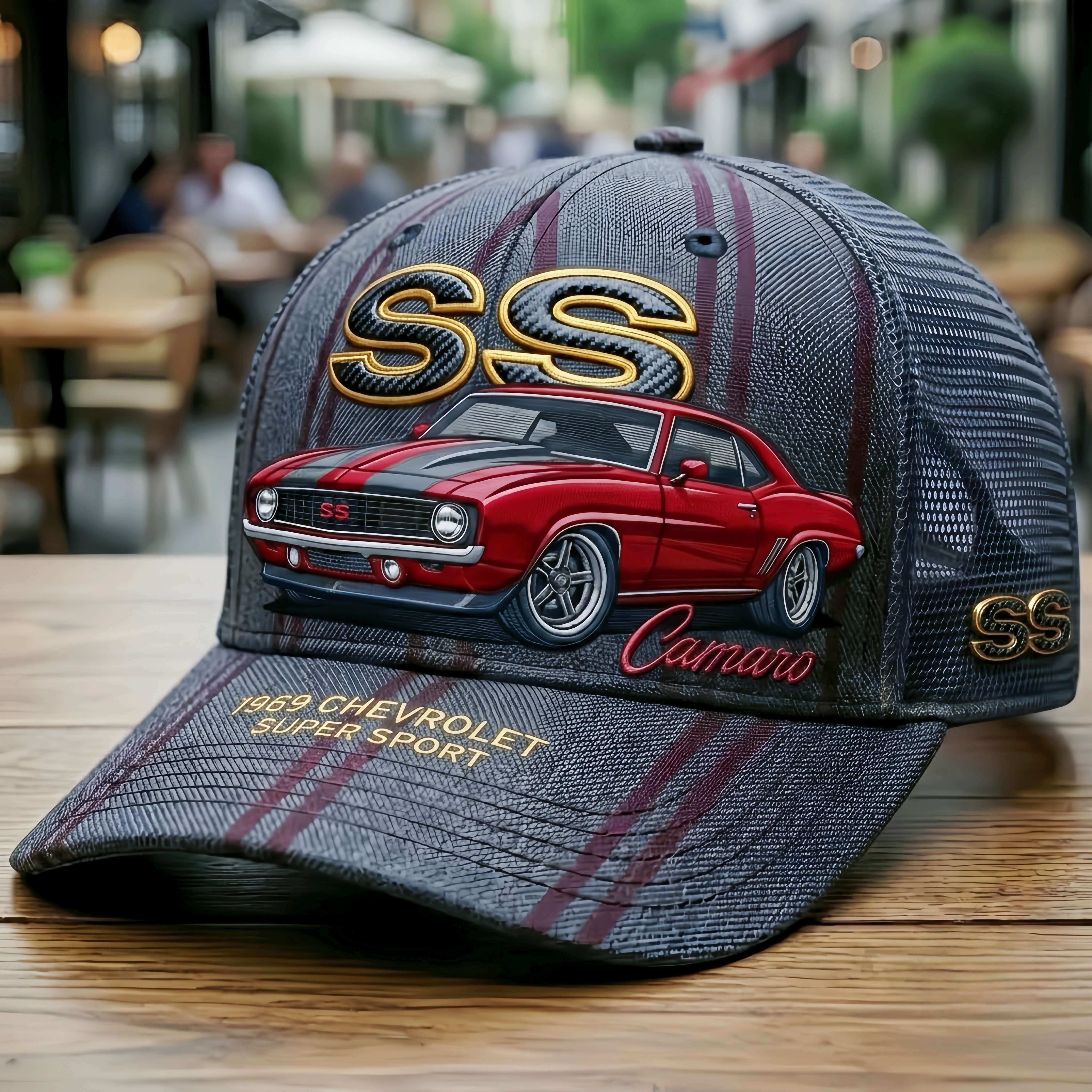 Vintage 1969 Chevrolet Camaro SS Trucker Hat