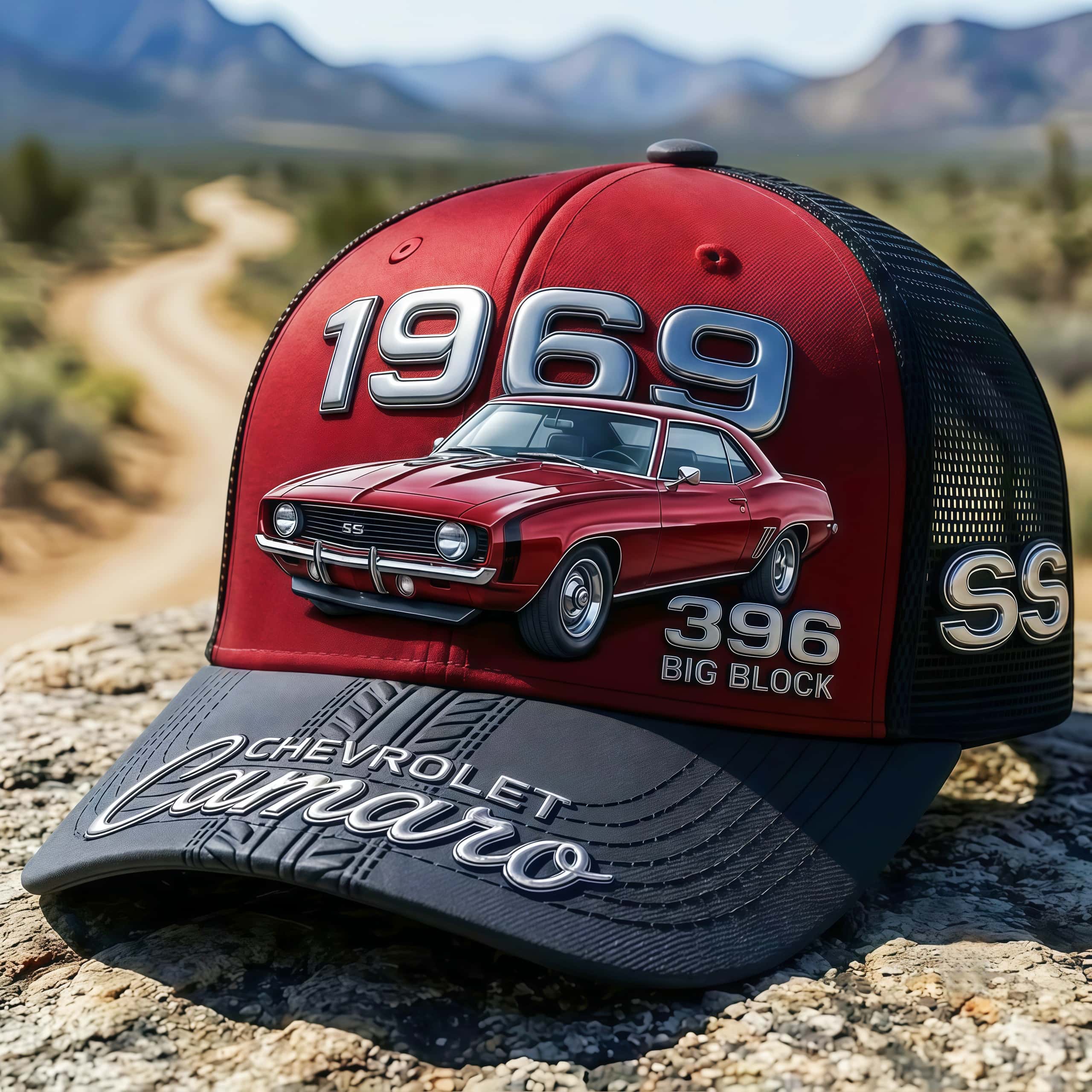 1969 Camaro SS 396 Big Block Trucker Hat