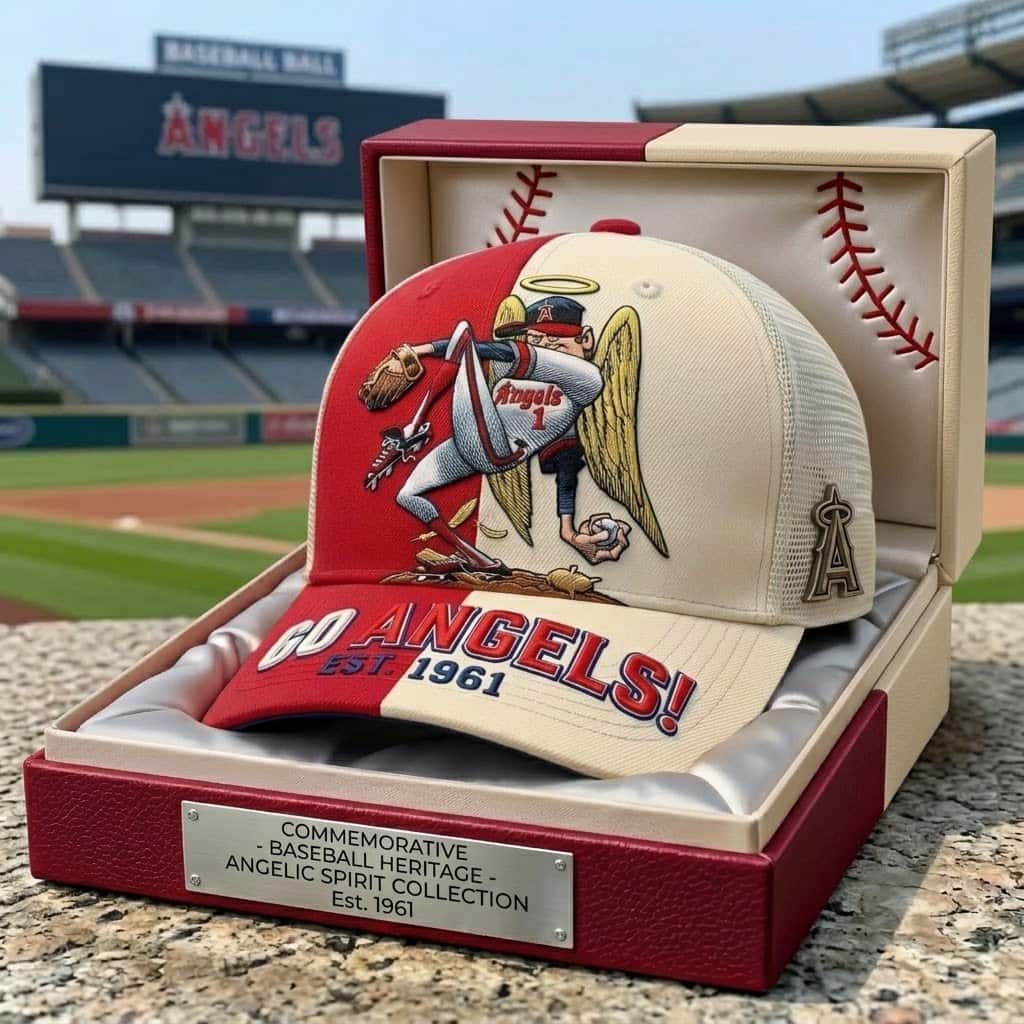 Angeles Baseball Fan Snapback Trucker Hat