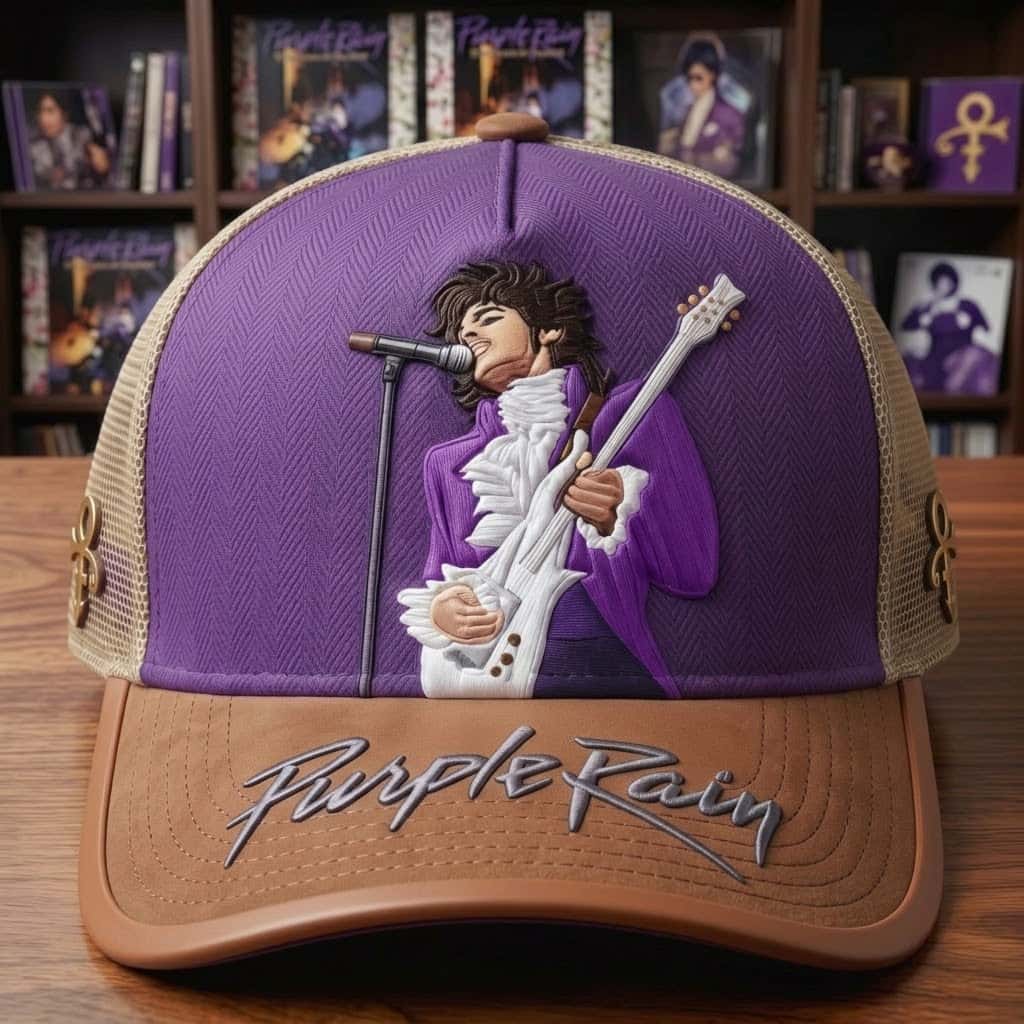 Prince Purple Rain Trucker Hat