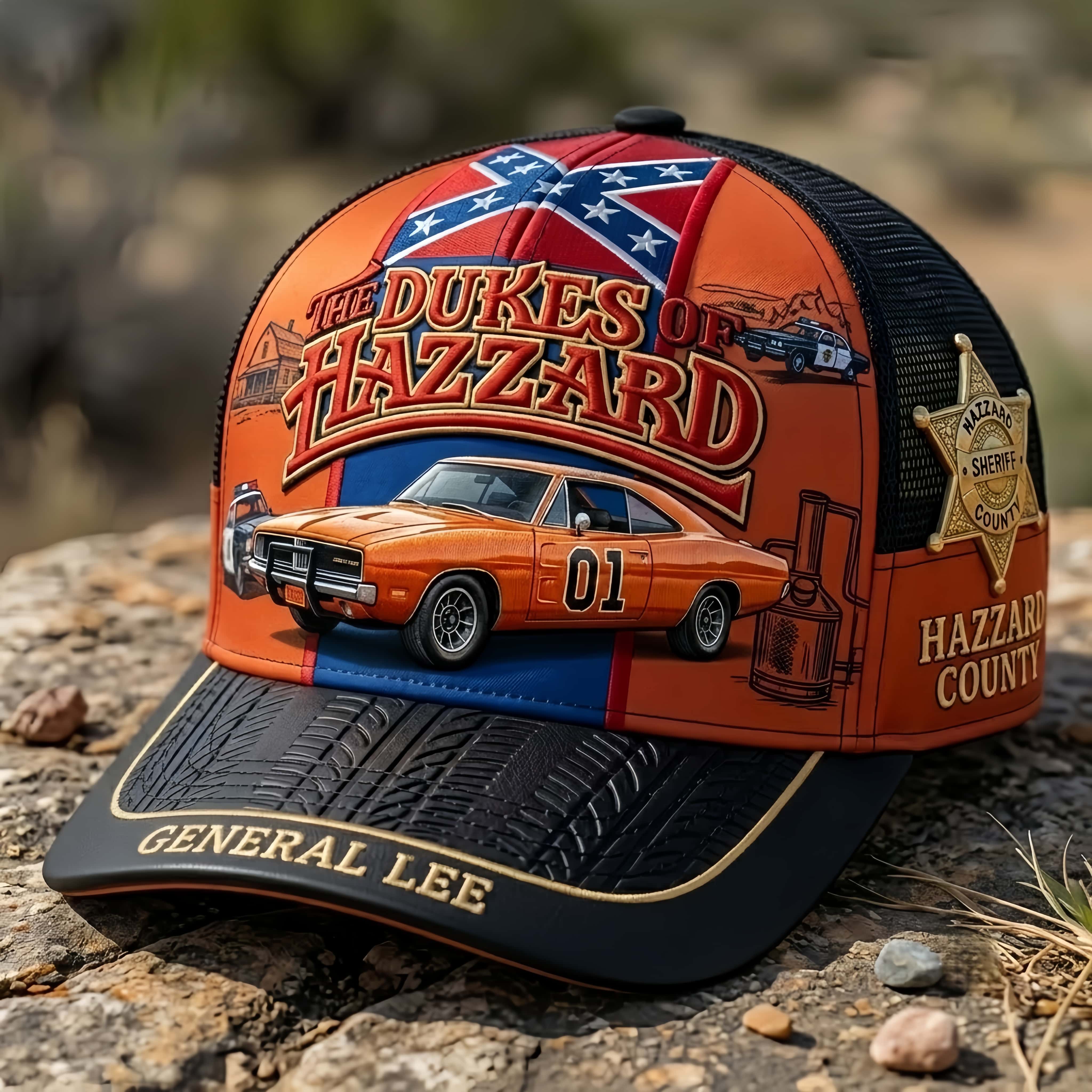 Dukes of Hazzard Mesh Trucker Hat