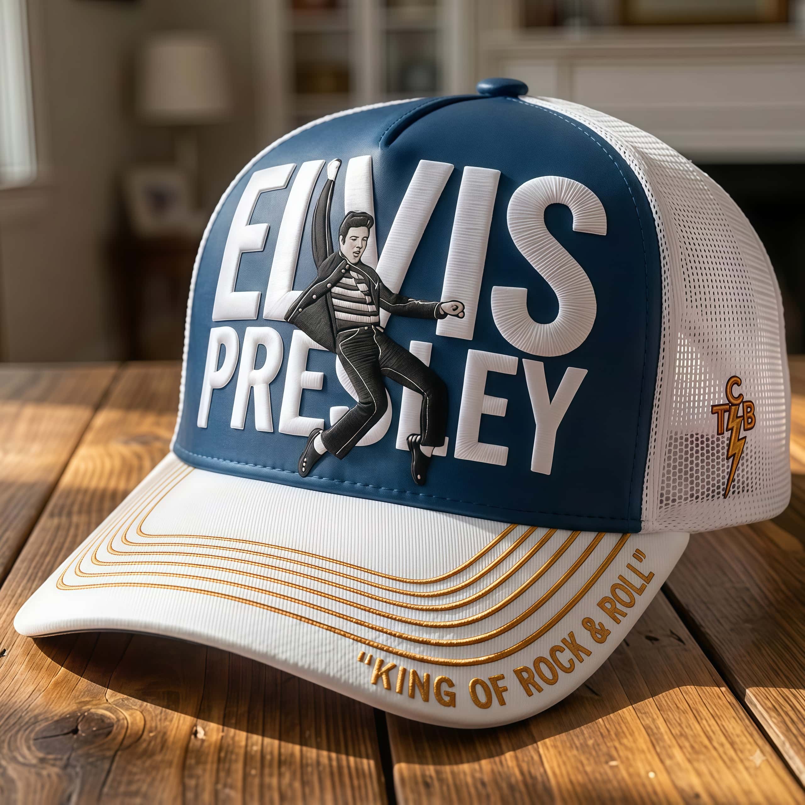 EP King of Rock & Roll Mesh Trucker Hat