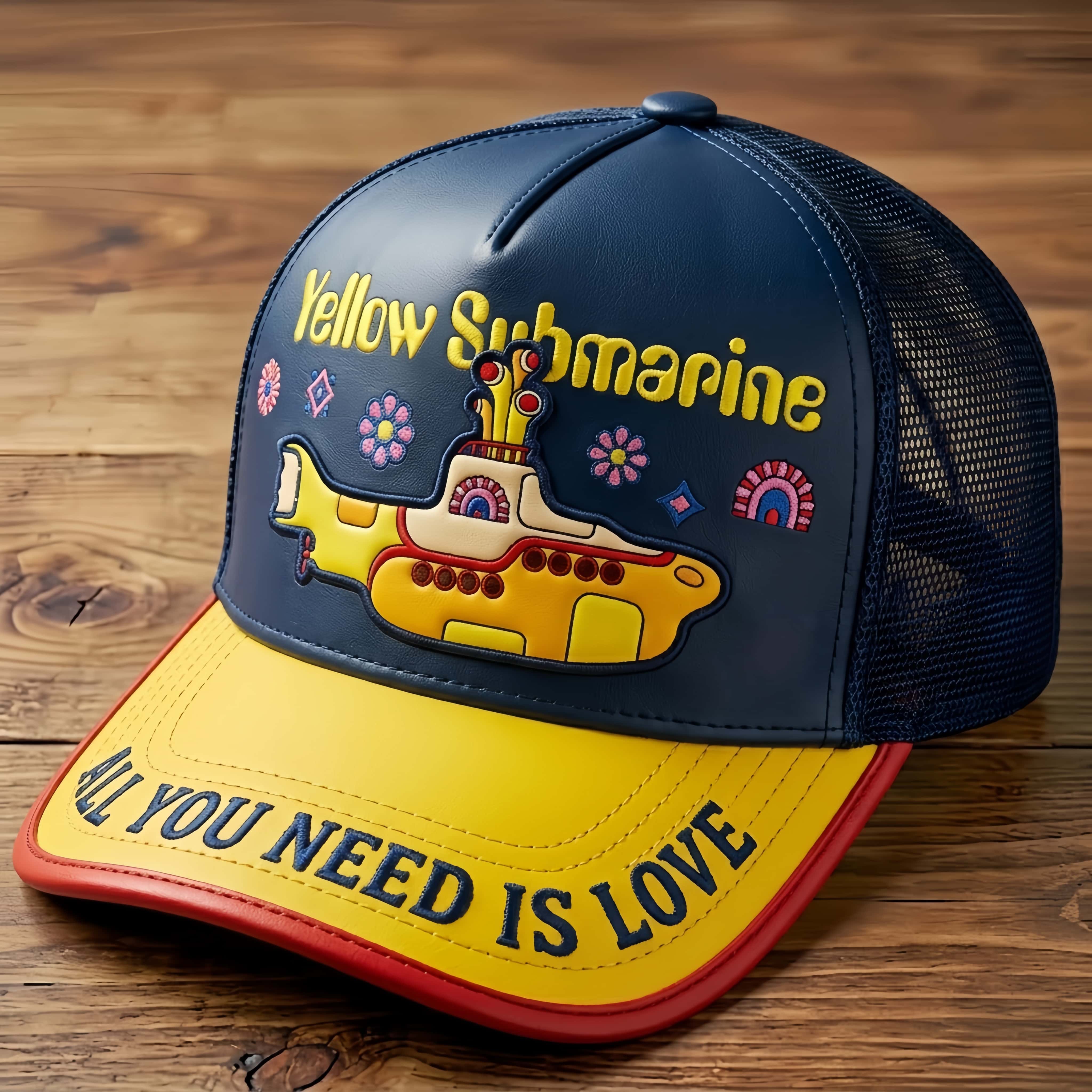 Yellow Submarine Trucker Hat