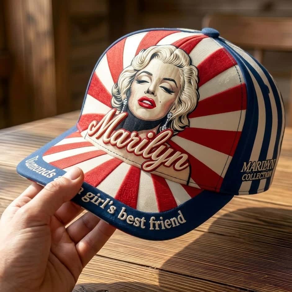 Marilyn Vintage Baseball Cap