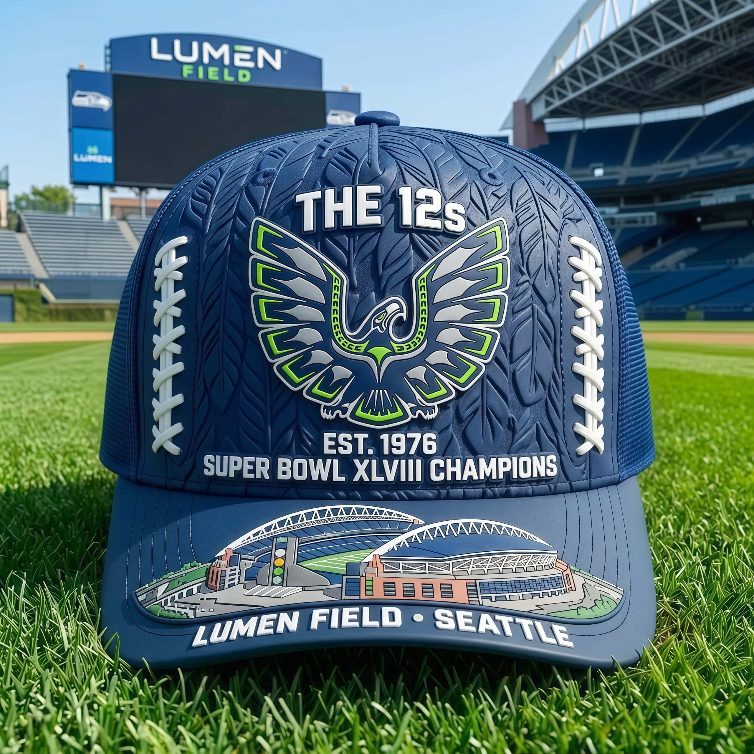 Seattle Football The 12s Trucker Hat