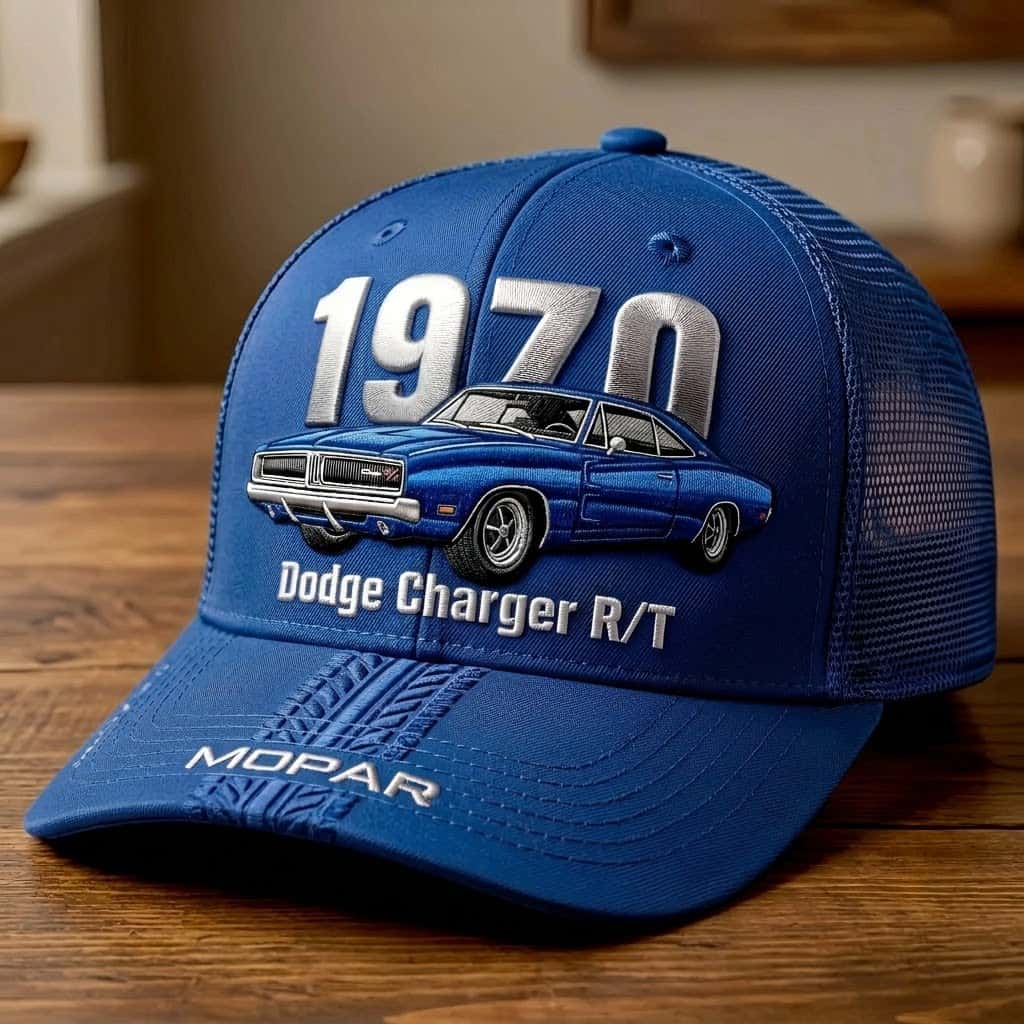 1970 Dodge Charger R/T Classic Muscle Car Mesh Trucker Hat