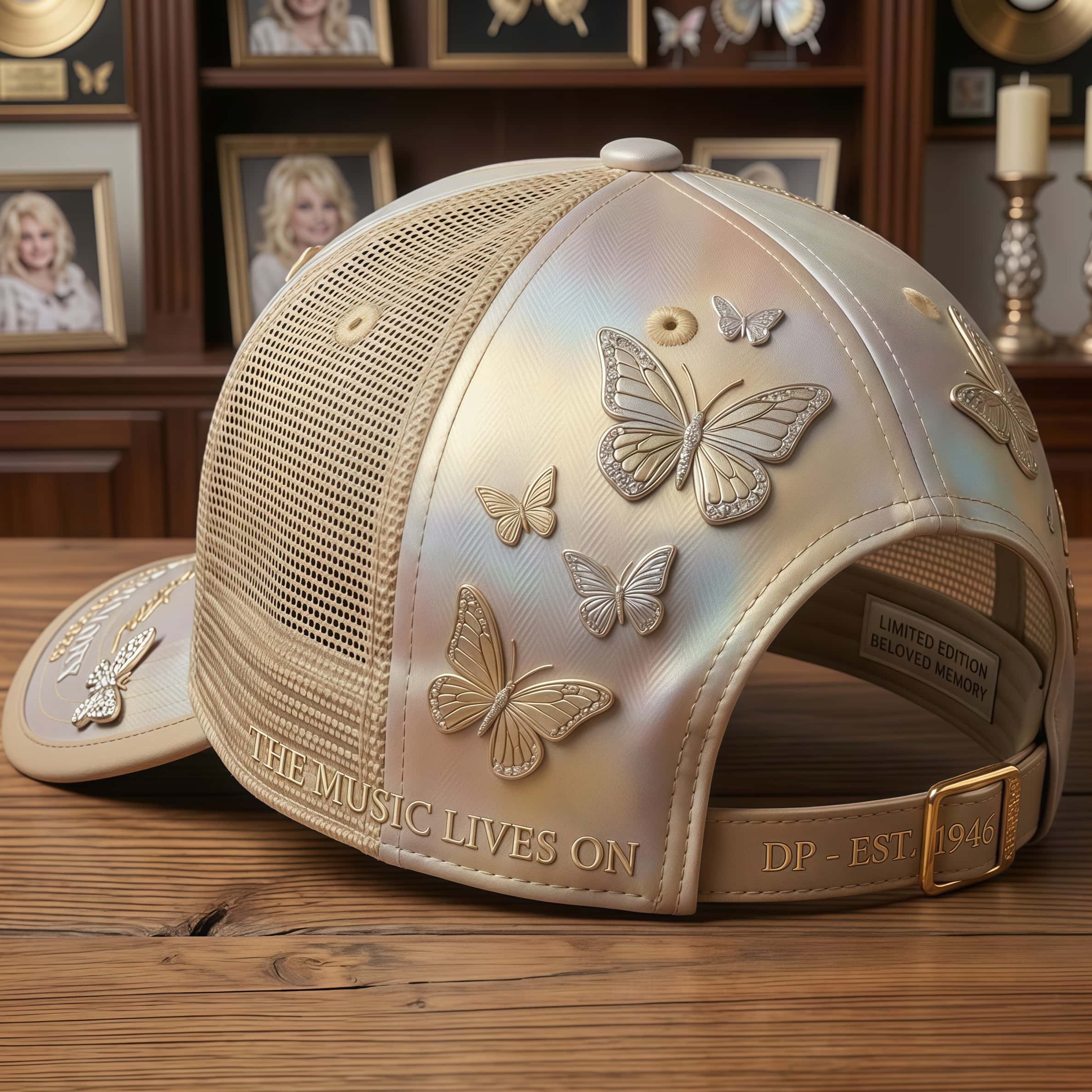 Dolly Parton In Beloved Memory Commemorative Trucker Hat – 1946-2026