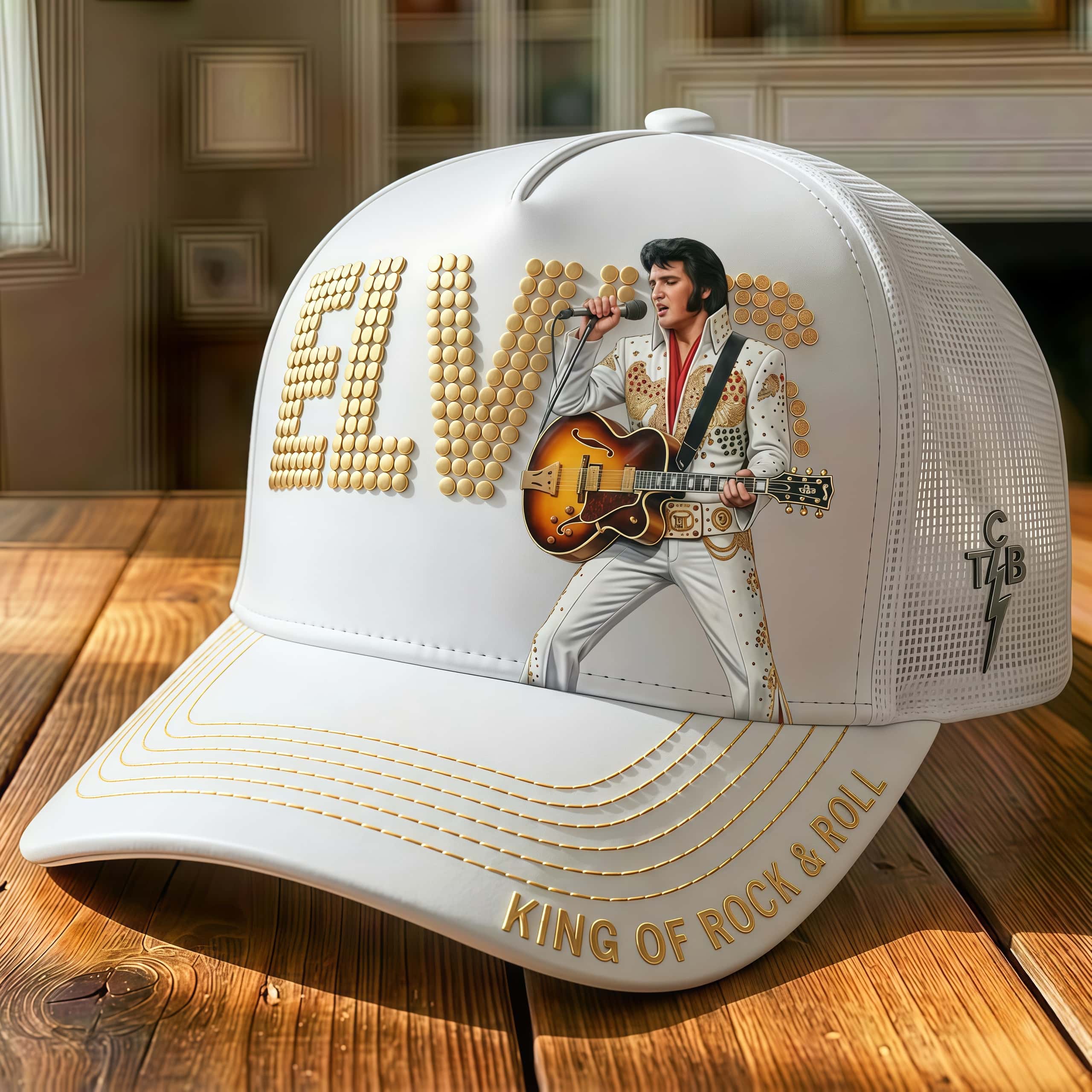 King of Rock & Roll Mesh Trucker Hat