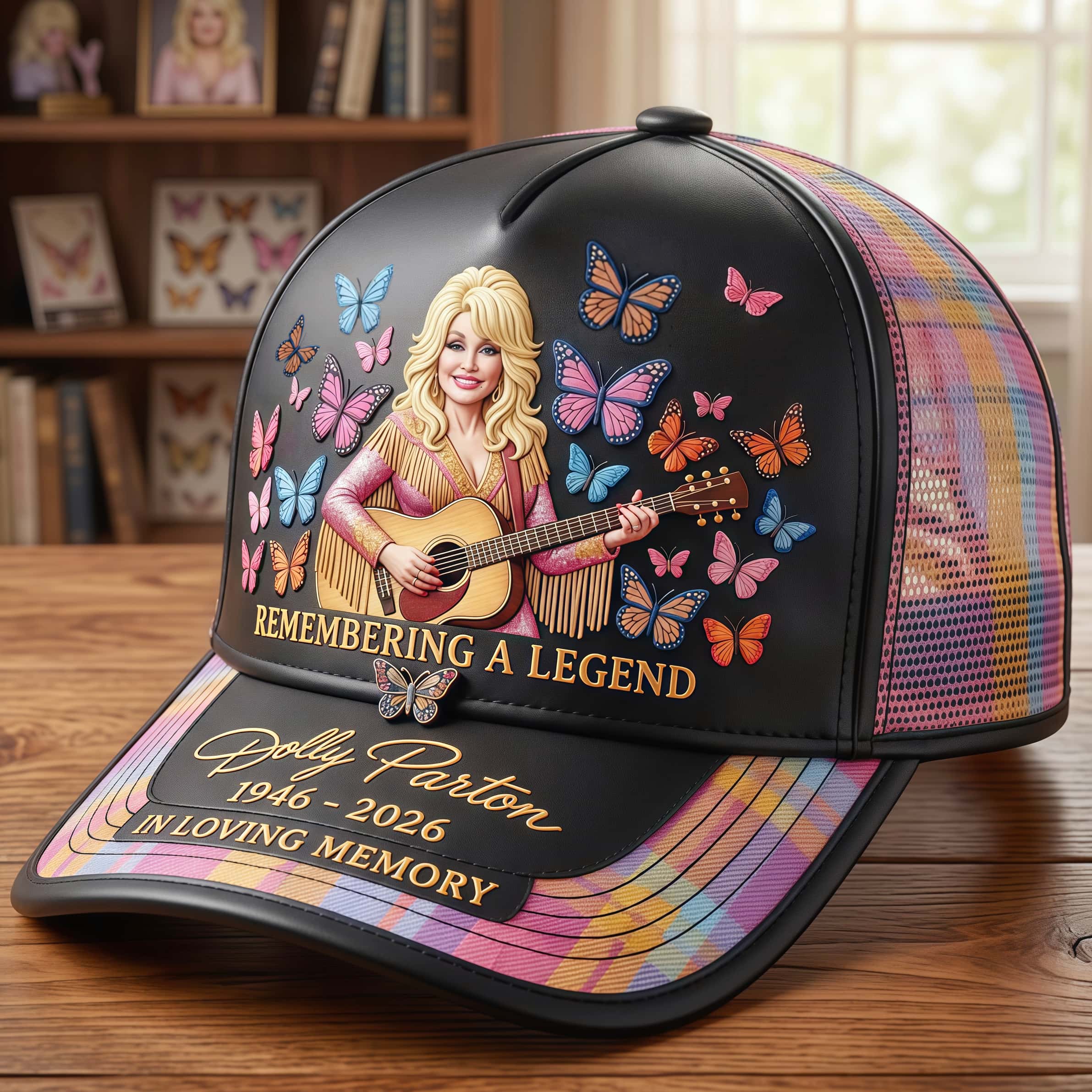 Dolly Parton Remembering A Legend Memorial Trucker Hat – 1946-2026