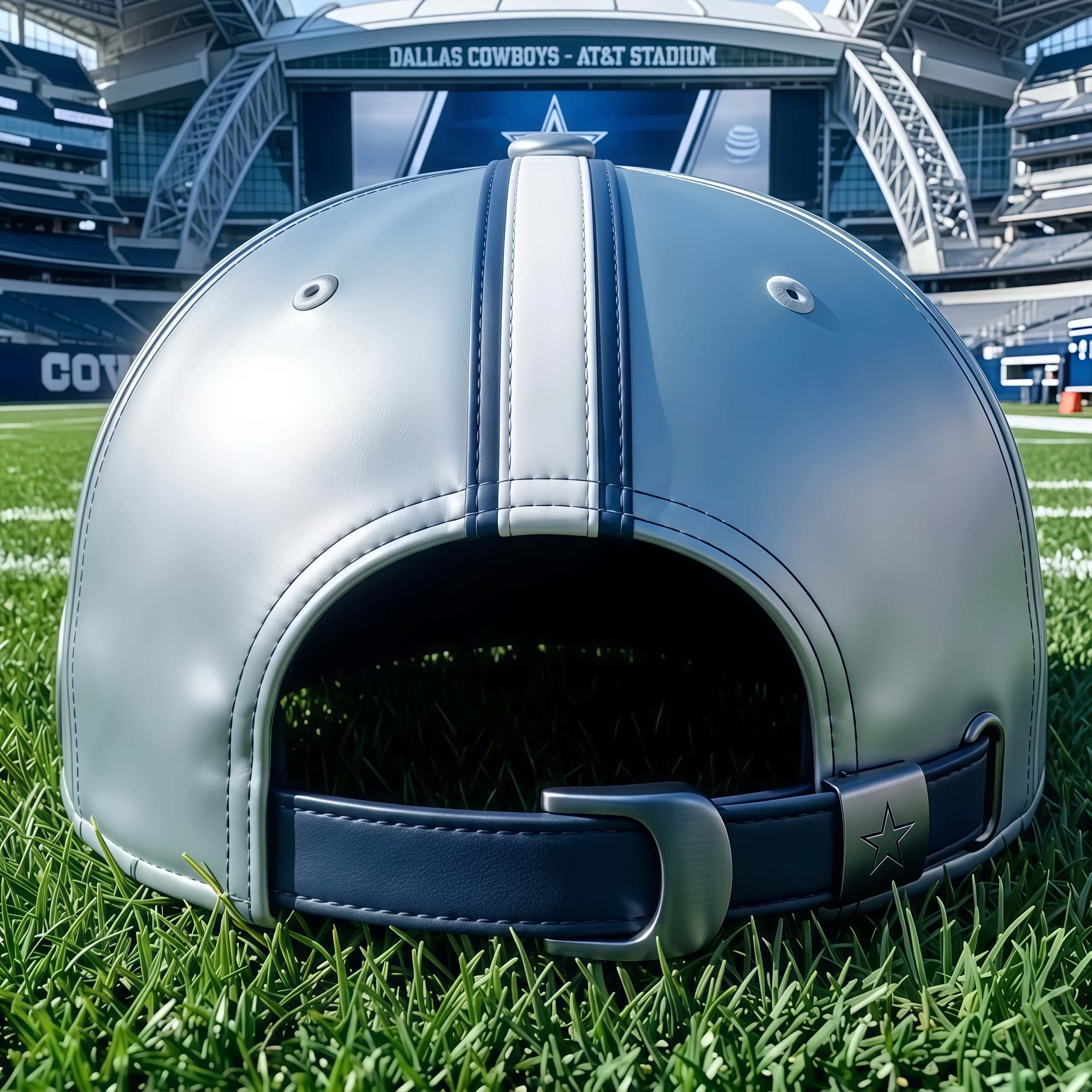 Cowboys Football Helmet Style Cap