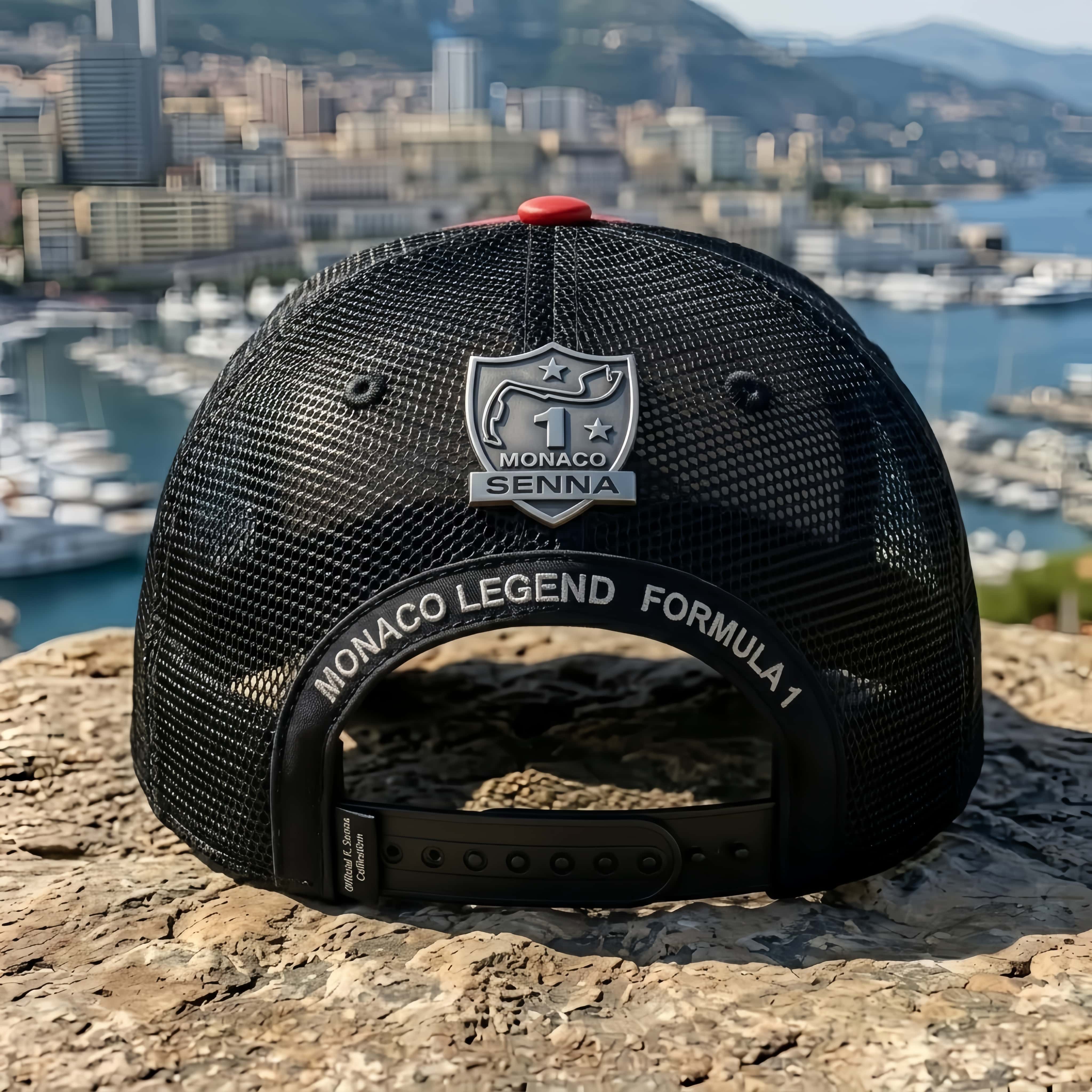 Ayrton Senna 1988 World Champion Vintage F1 Racing Trucker Hat