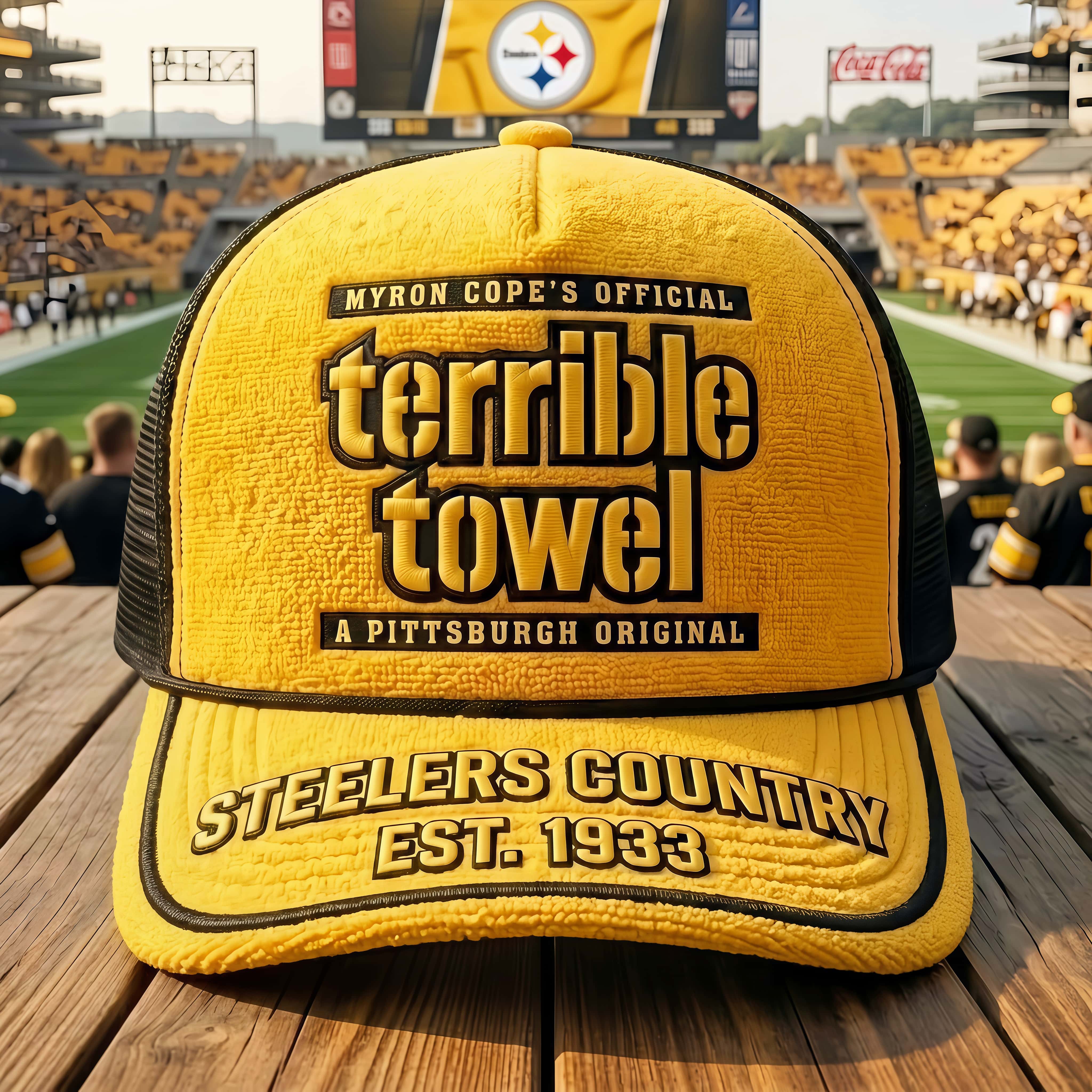 Terrible Towel Premium Terry Cloth Trucker Hat