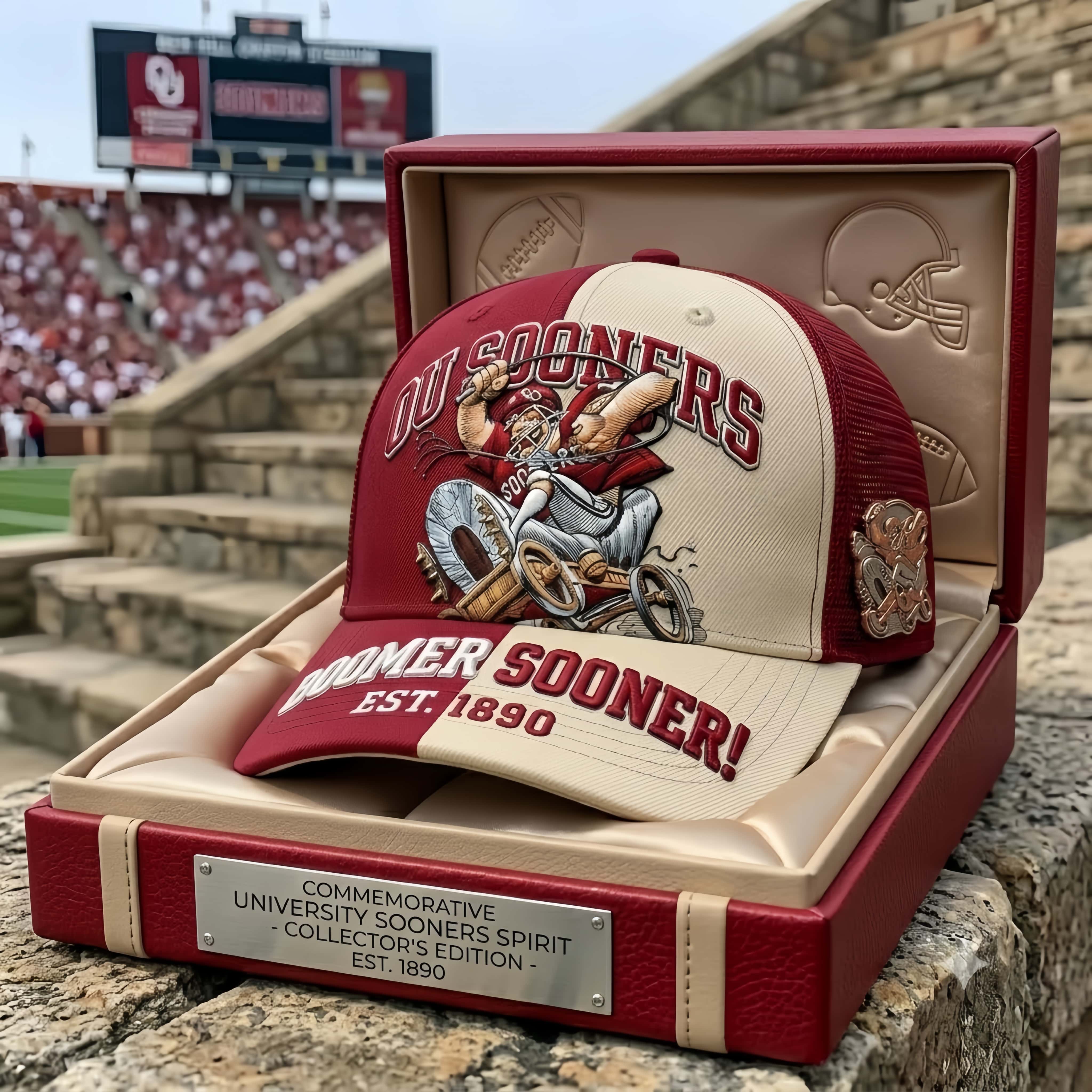 Sooners Fan Snapback Trucker Hat