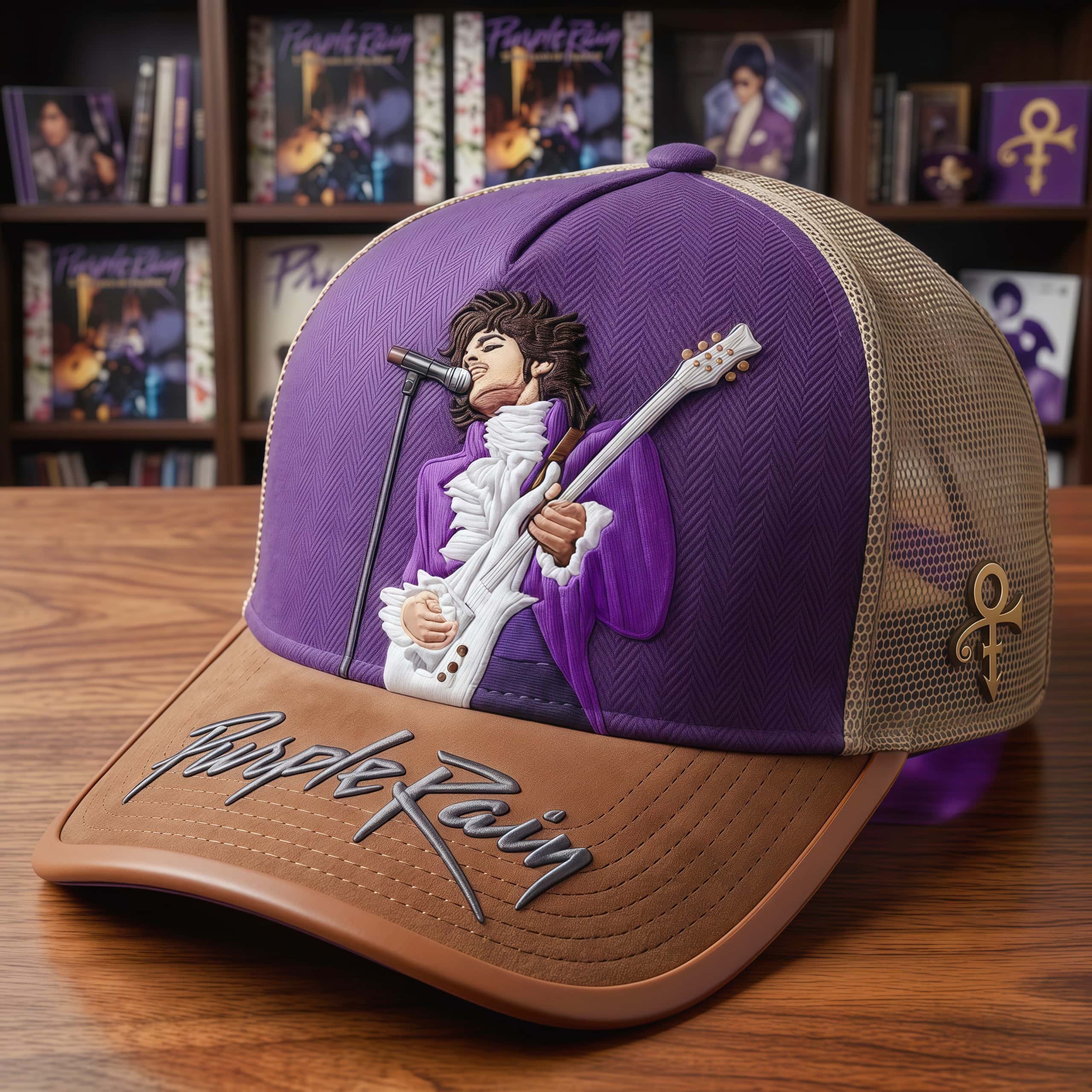 Prince Purple Rain Trucker Hat