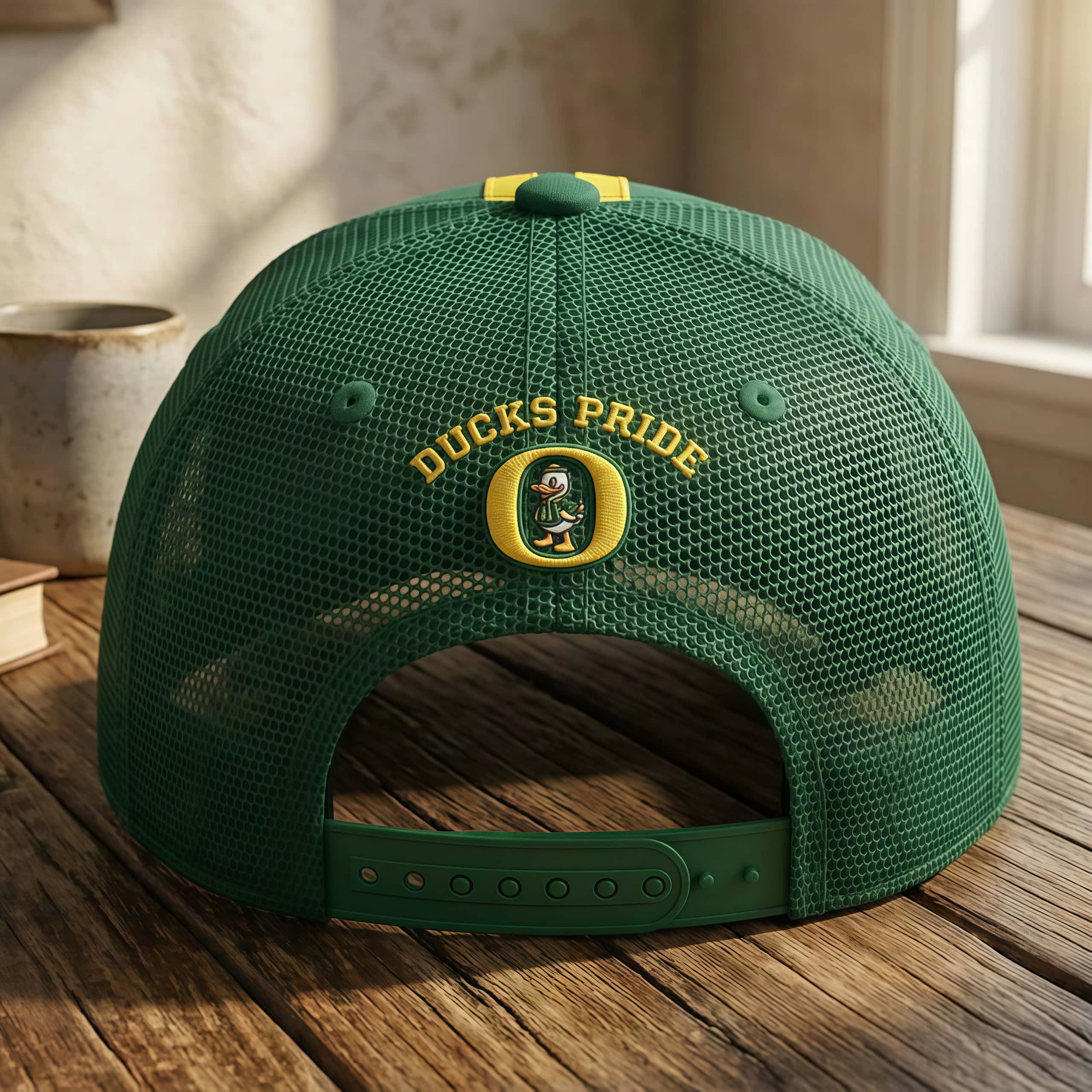 University of Oregon Ducks Fighting Duck Mascot Trucker Hat
