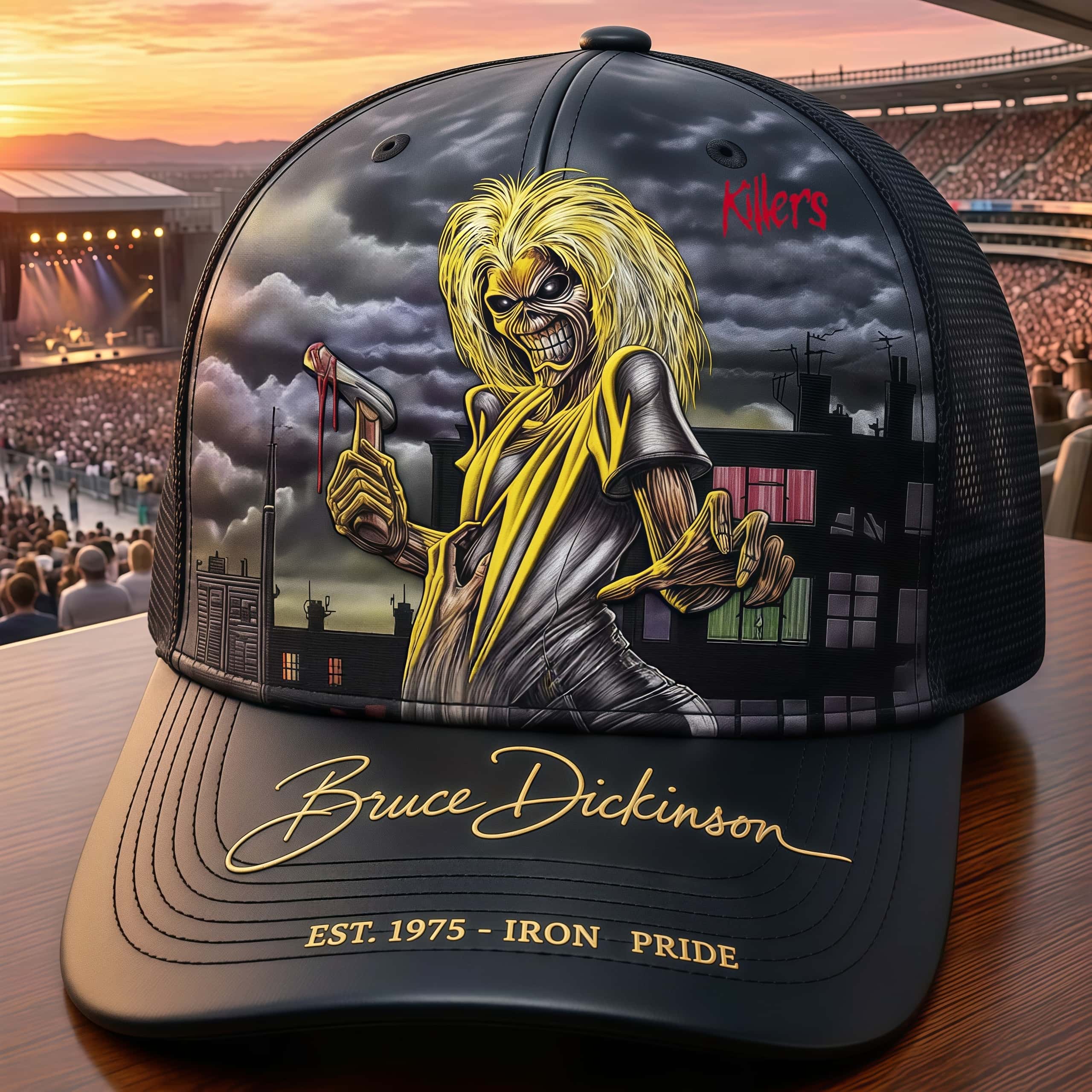 Killers Eddie Graphic Mesh Back Cap