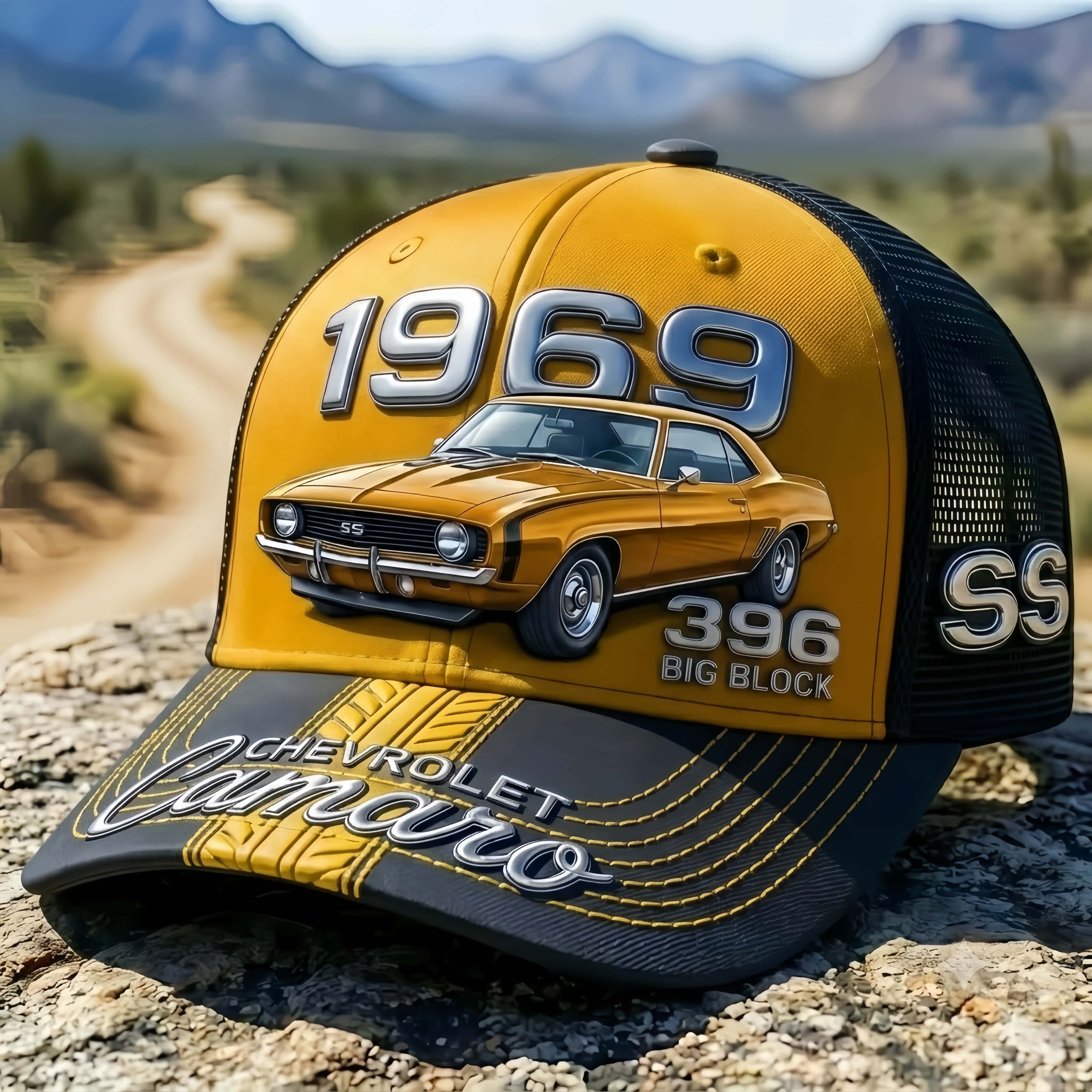 1969 Camaro SS 396 Big Block Trucker Hat