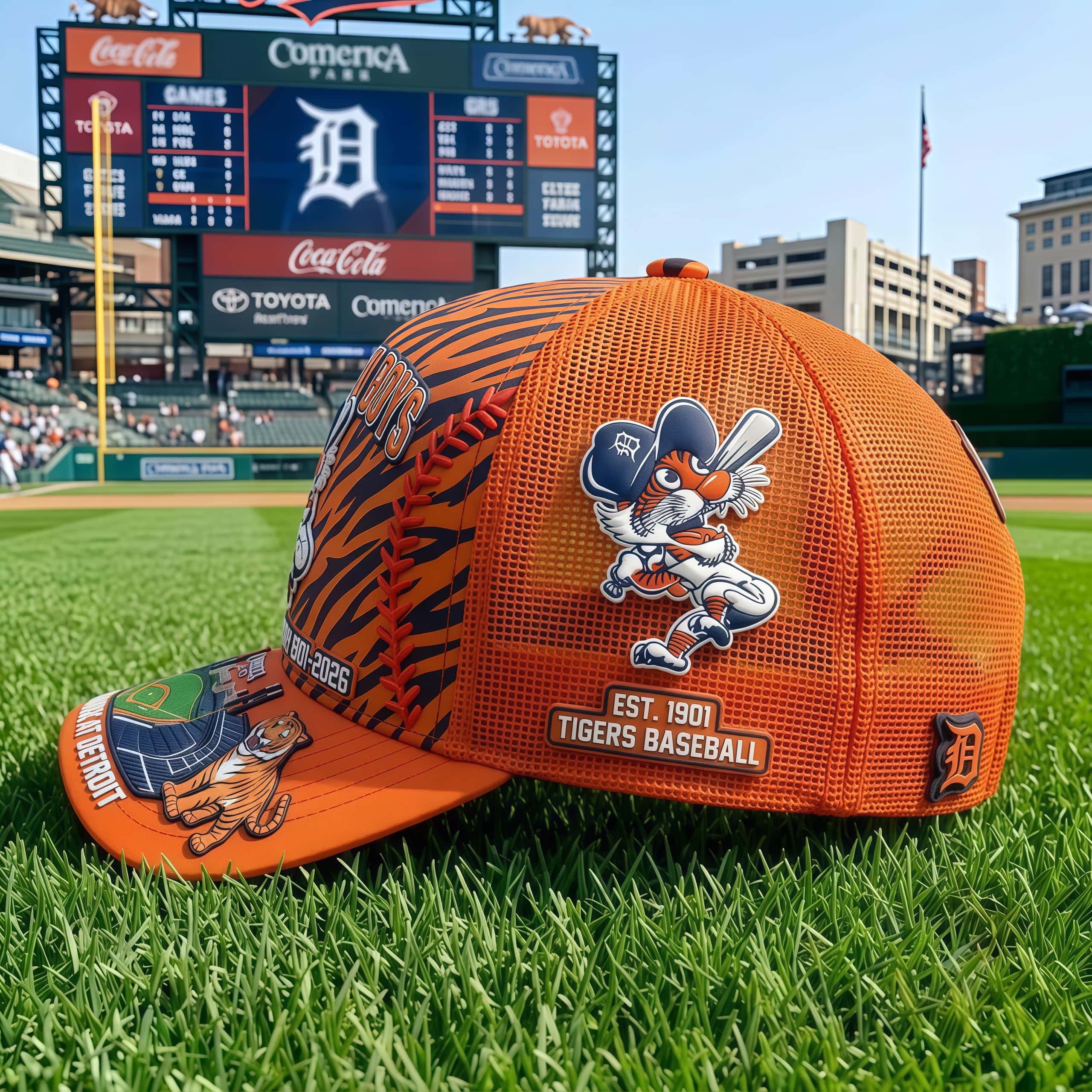 Bless You Boys Detroit Baseball Trucker Hat
