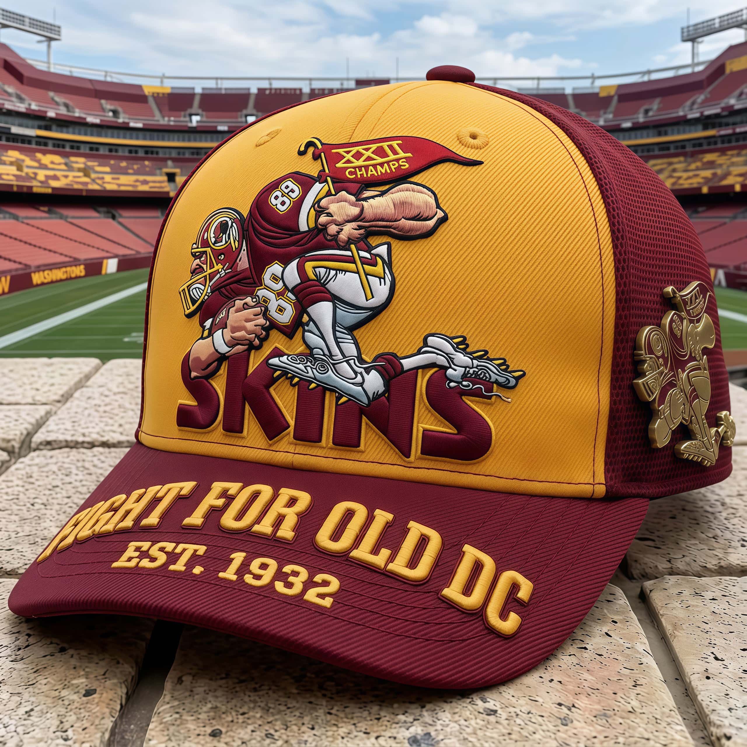 Washington Football Fan Snapback Baseball Cap