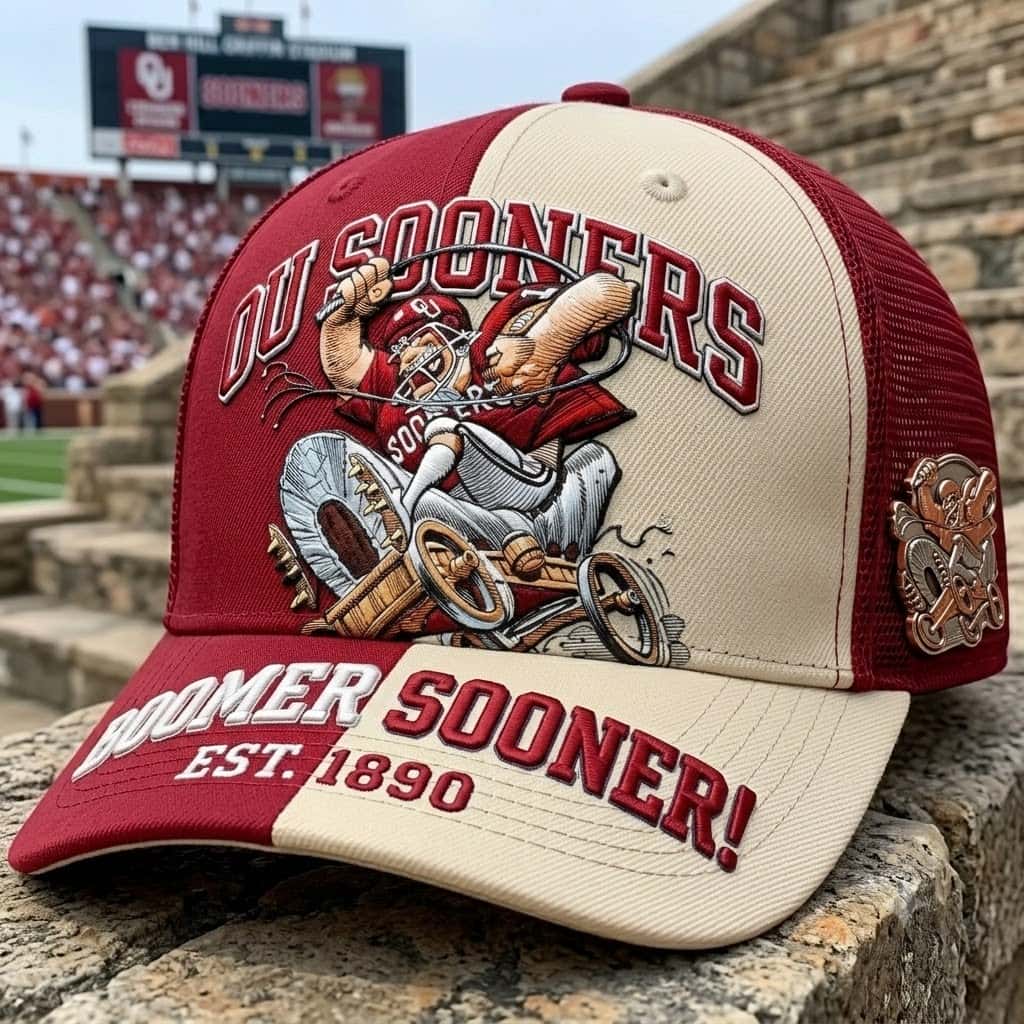 Sooners Fan Snapback Trucker Hat