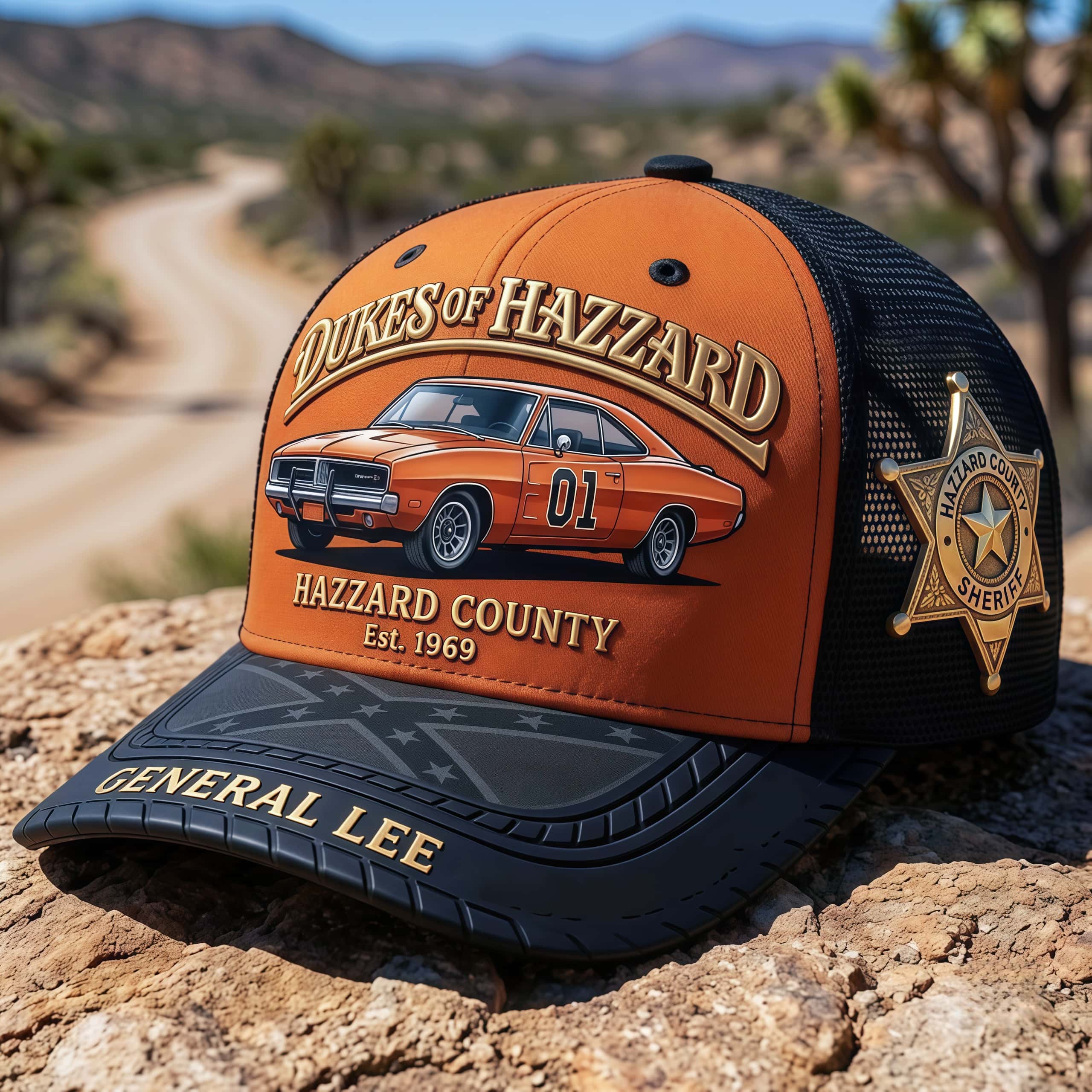 Dukes of Hazzard Mesh Trucker Hat