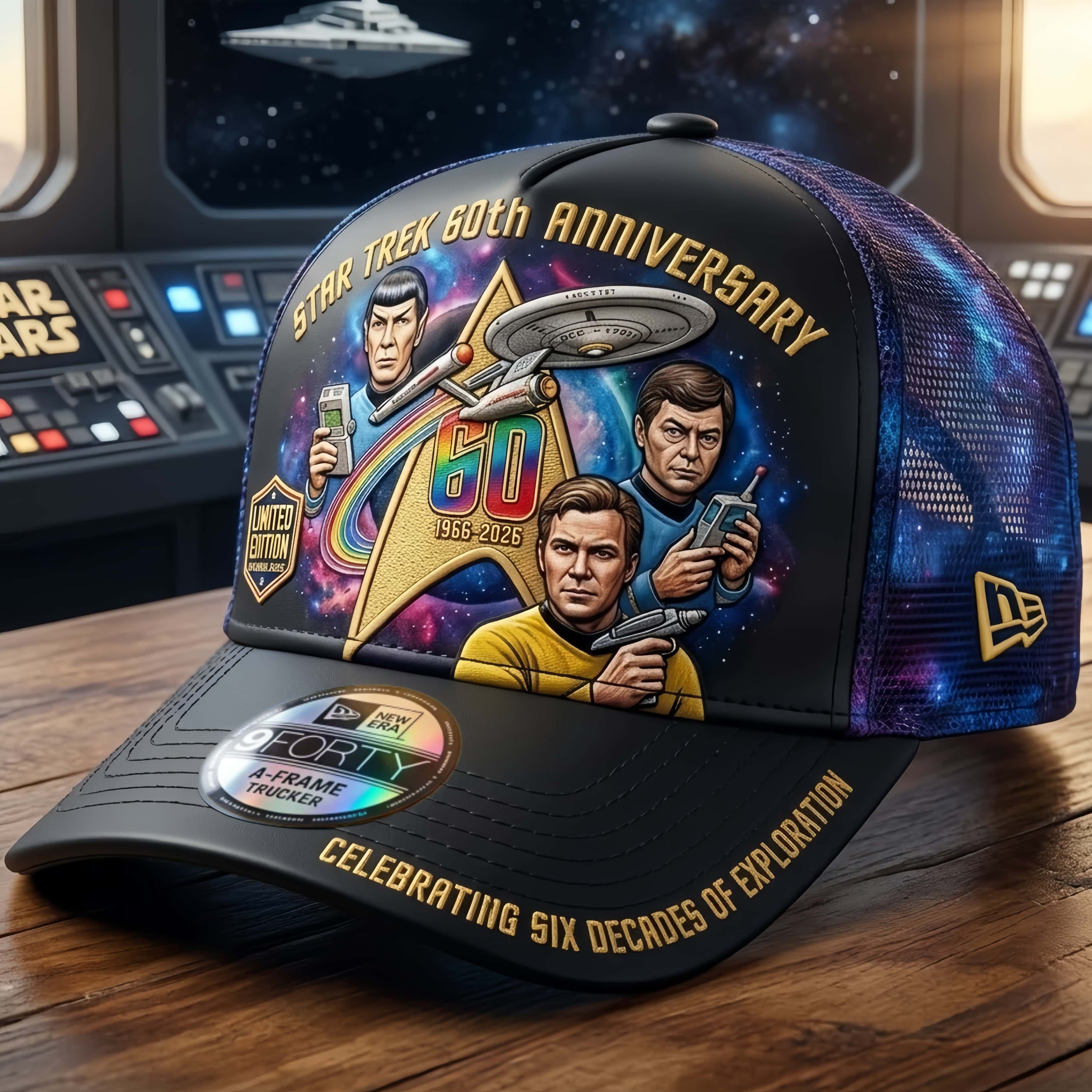 Star Trek 60th Anniversary Trucker Hat
