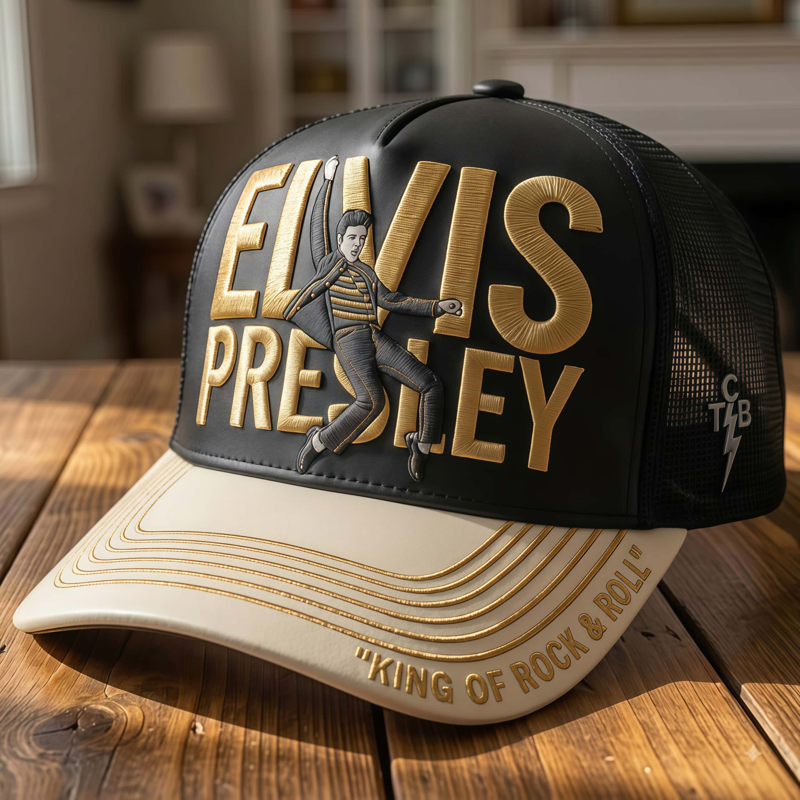 EP King of Rock & Roll Mesh Trucker Hat