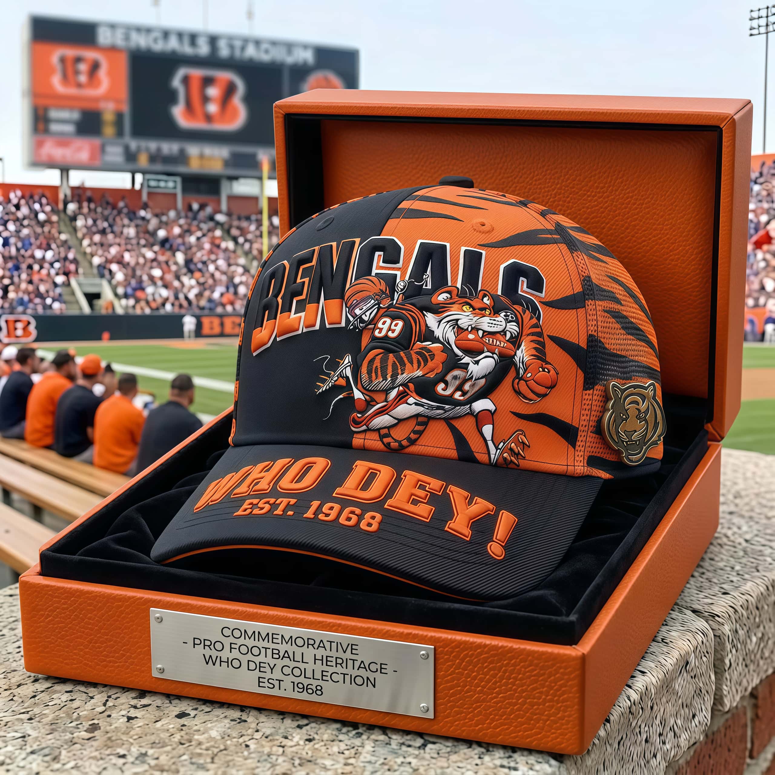 Bengals Fan Snapback Trucker Hat