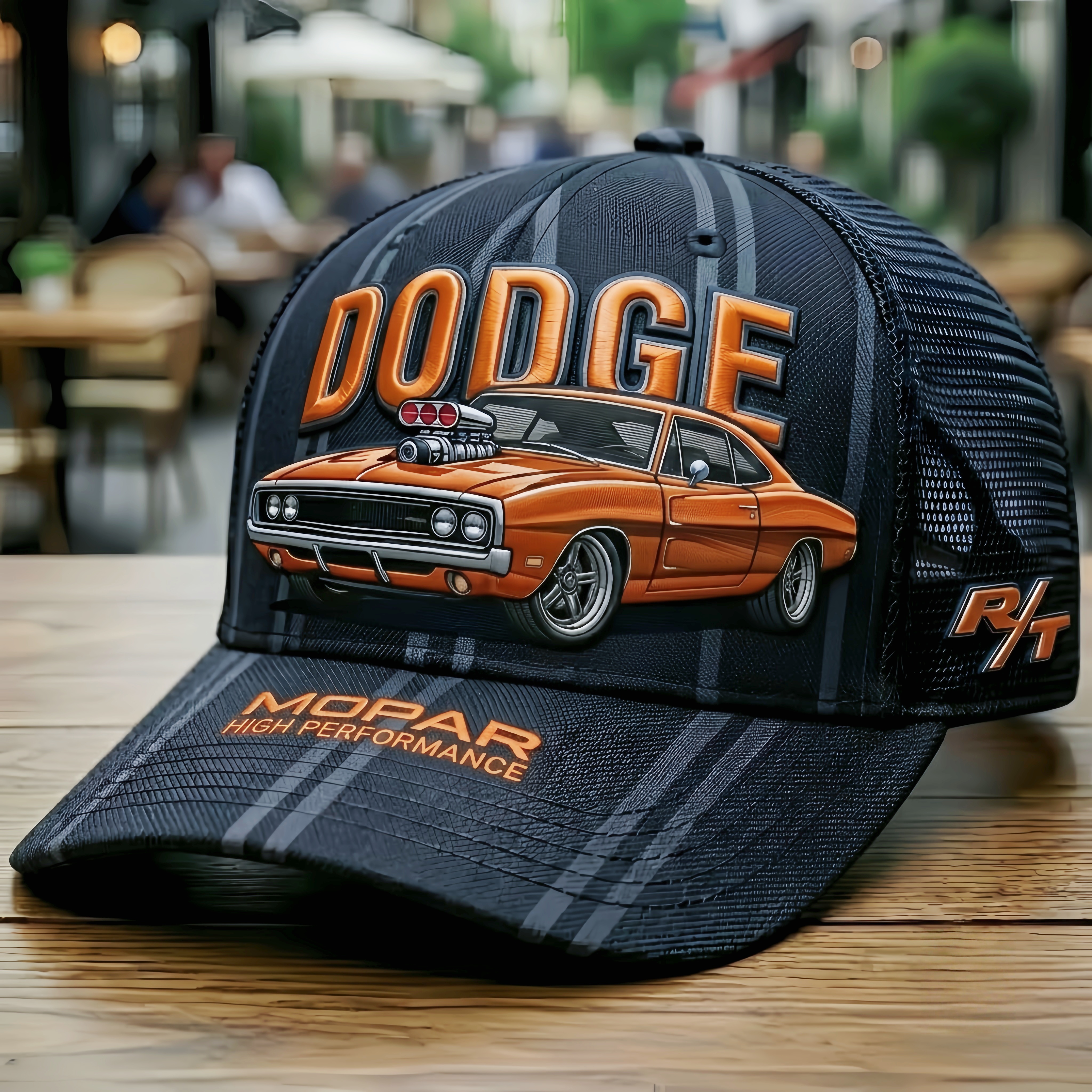 Vintage Dodge Muscle Car Trucker Hat