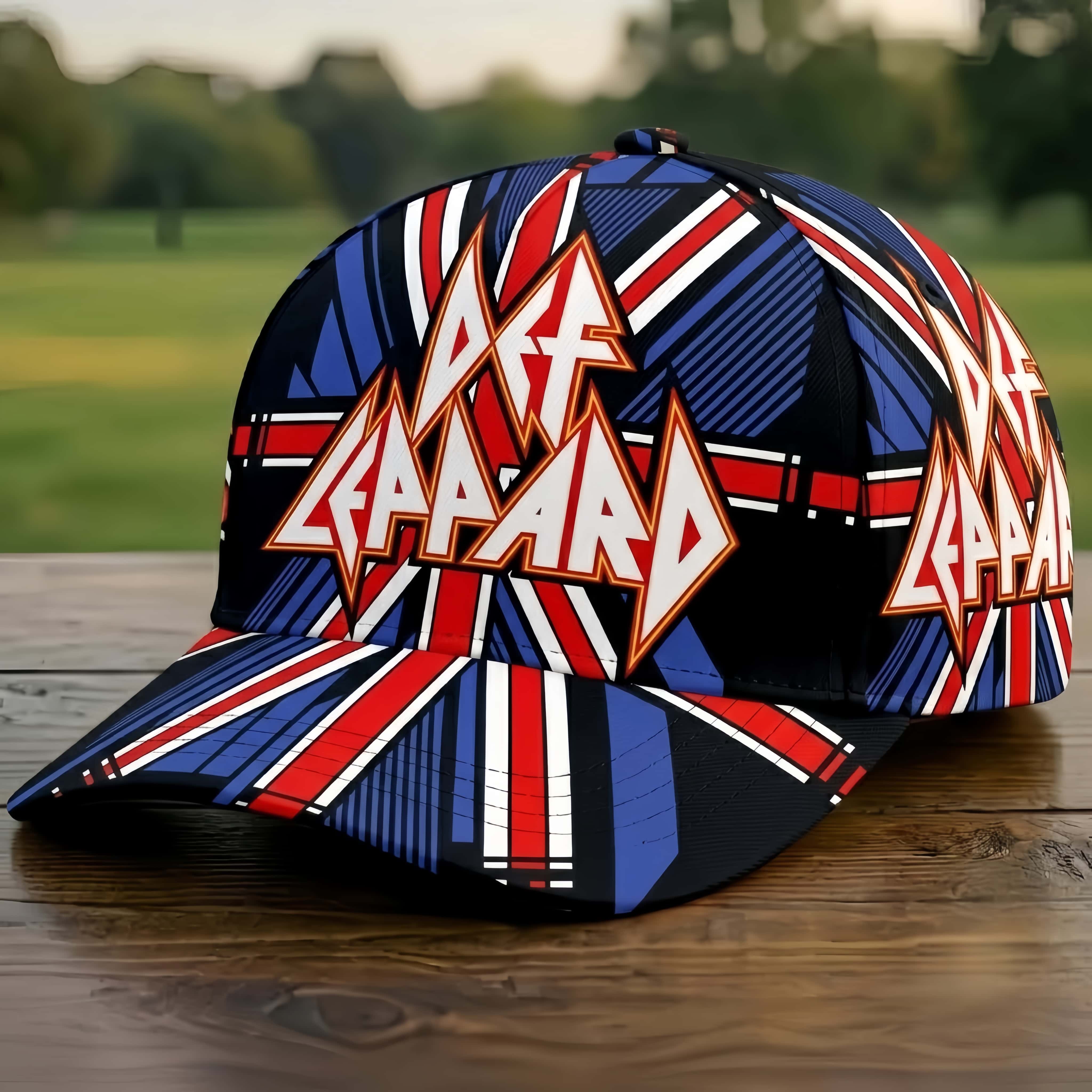 80s Glam Rock Legend Graphic Baseball Cap