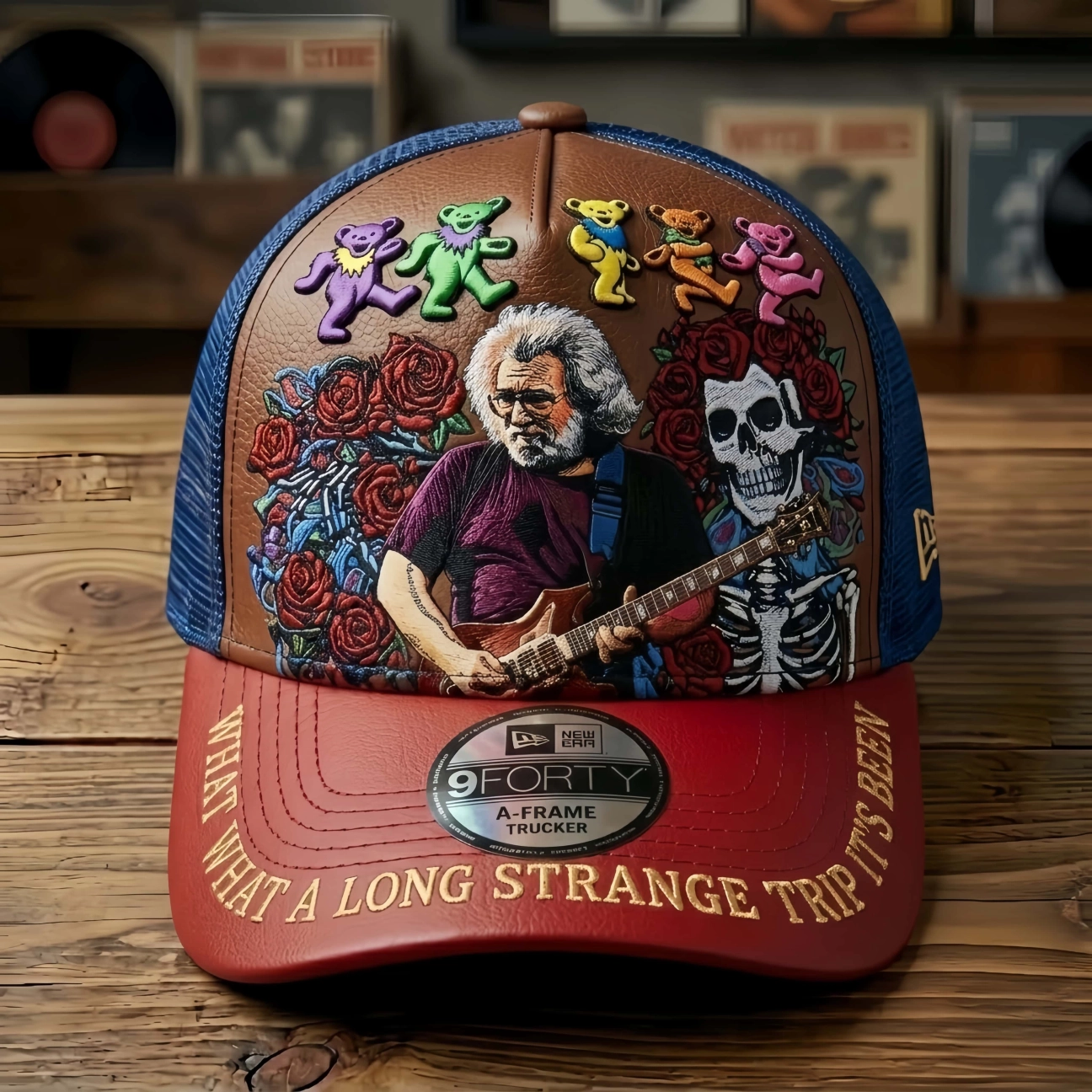 Grateful Dead Jerry Garcia Trucker Hat