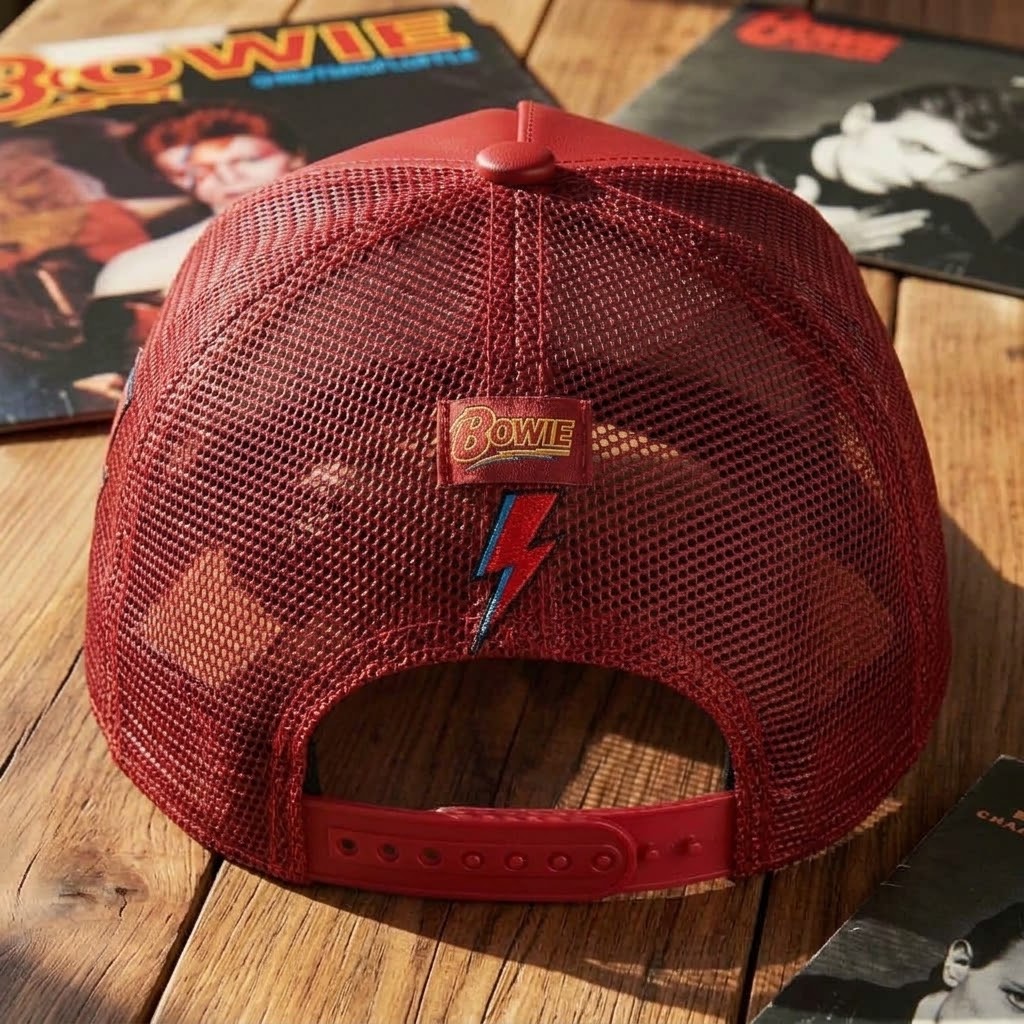 Ziggy Stardust Tribute 3D Embossed Trucker Hat