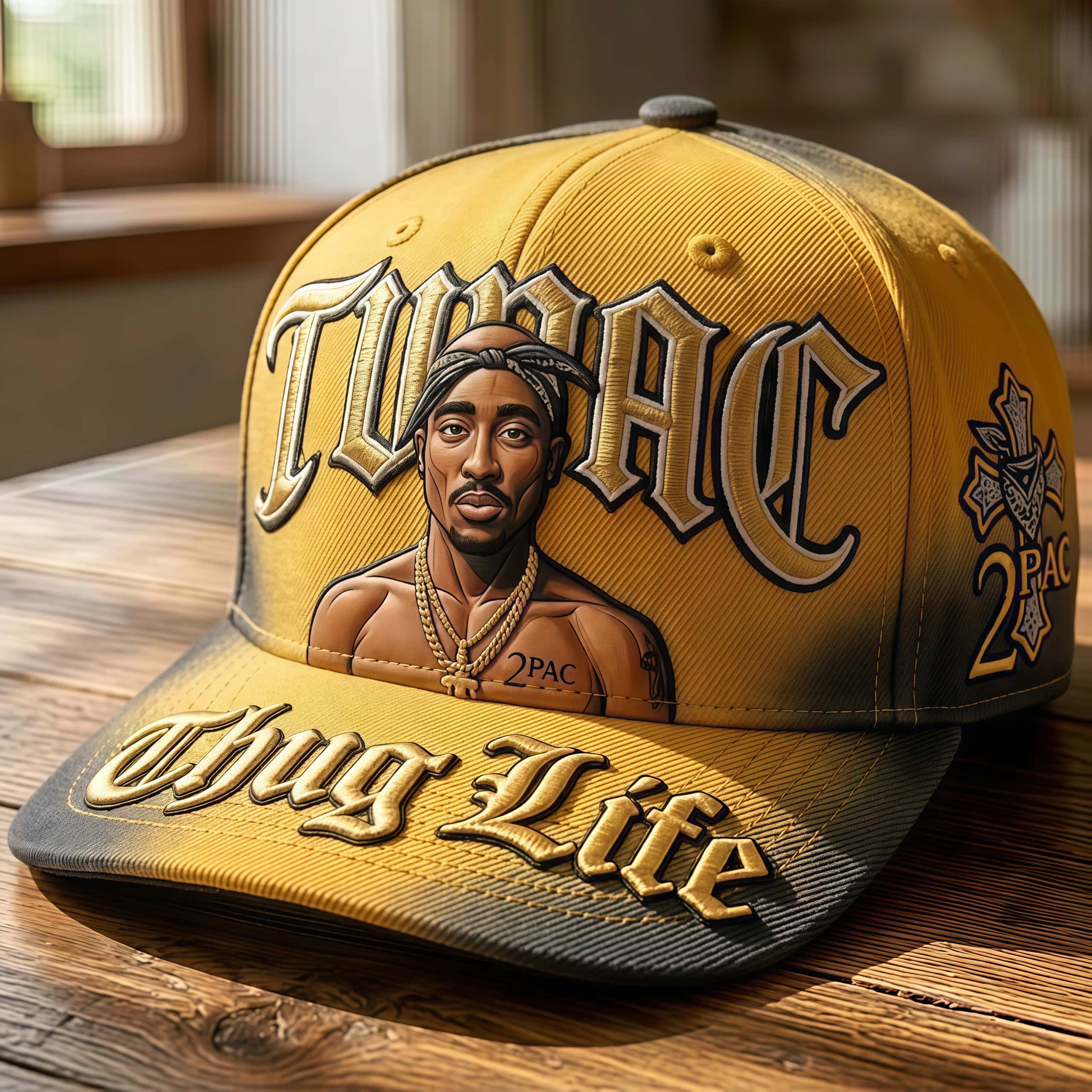 2Pac Thug Life Hip-Hop Baseball Cap