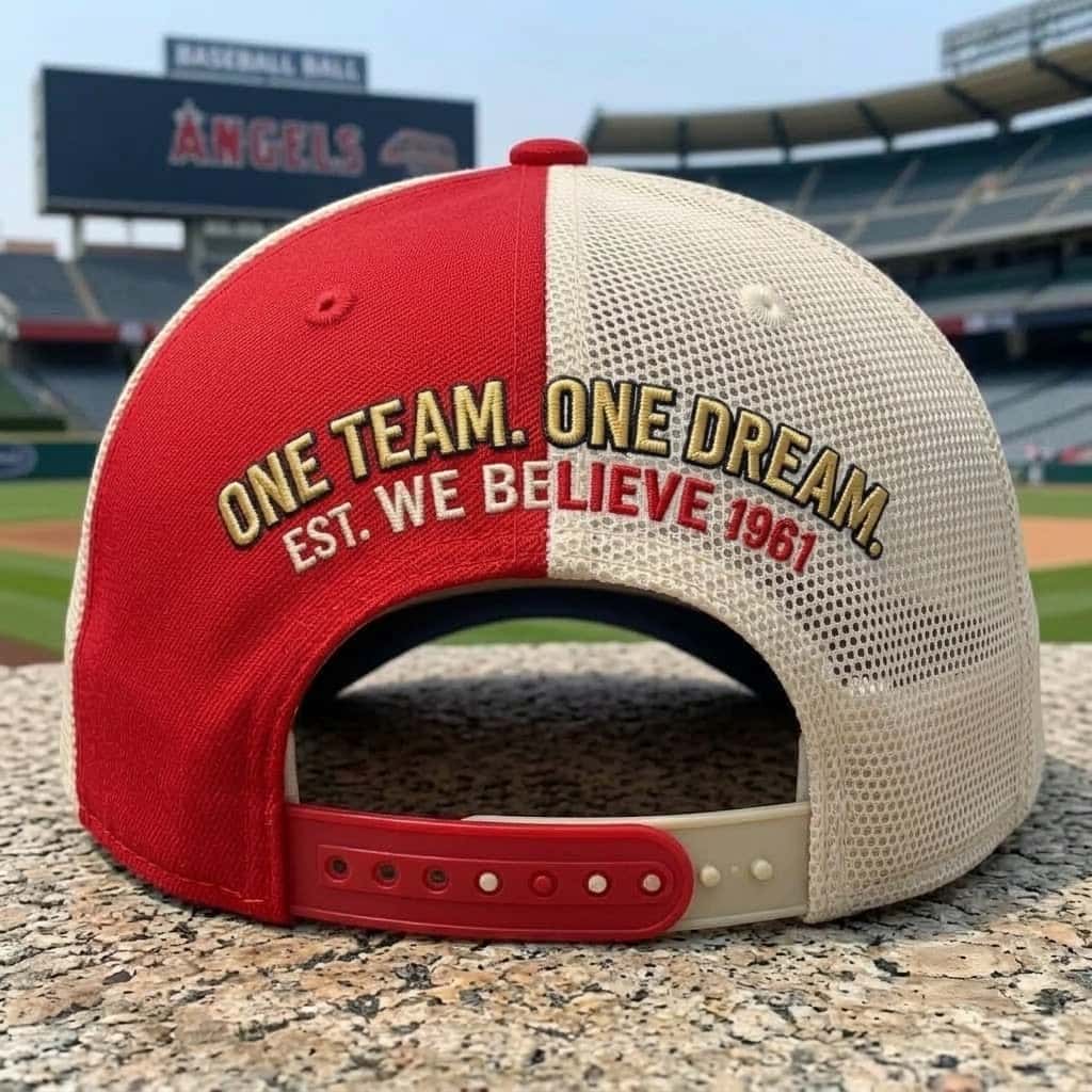 Angeles Baseball Fan Snapback Trucker Hat