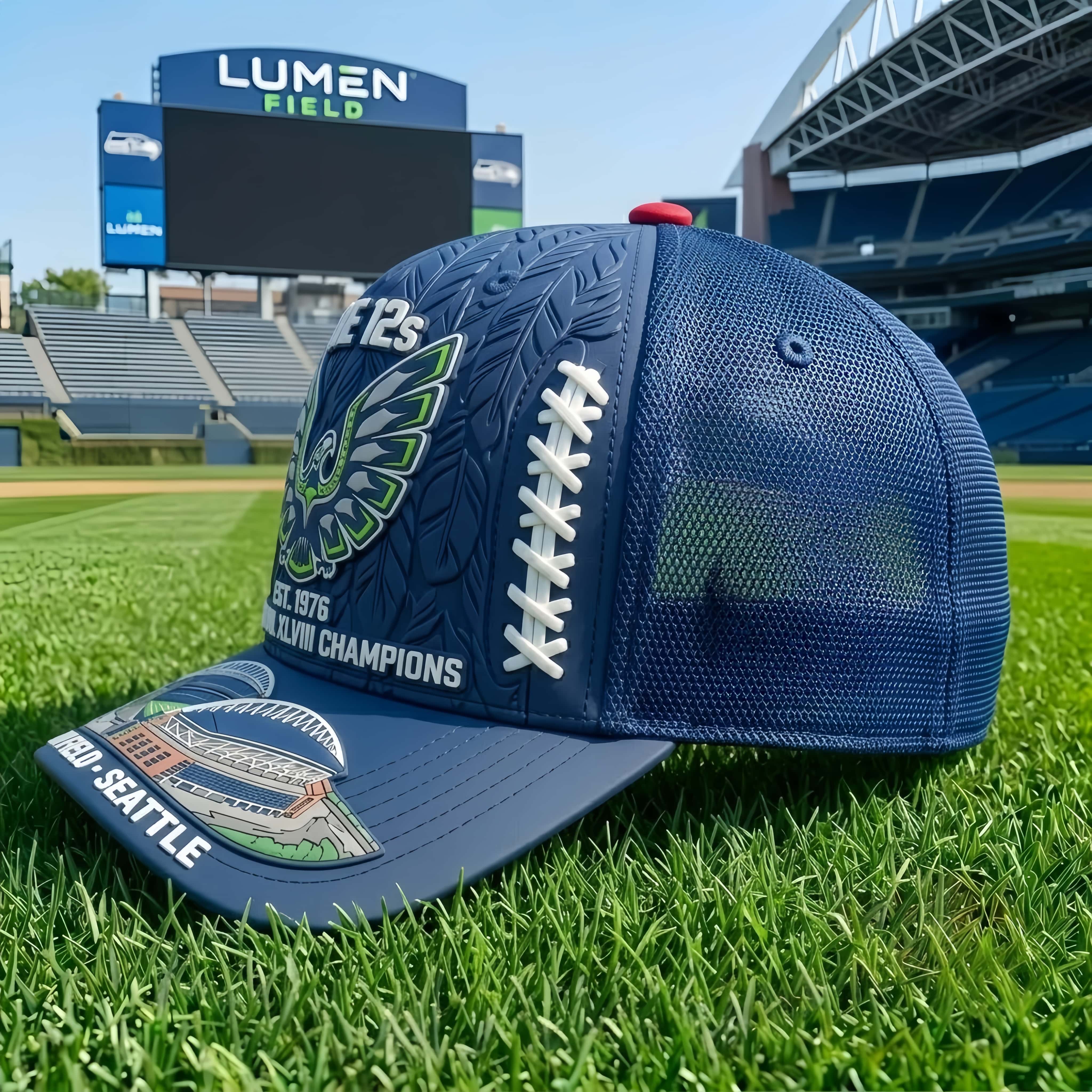 Seattle Football The 12s Trucker Hat