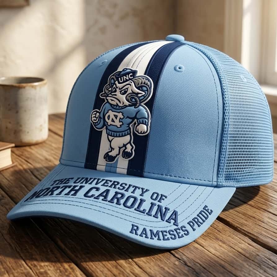 University of North Carolina UNC Tar Heels Rameses Mascot Trucker Hat