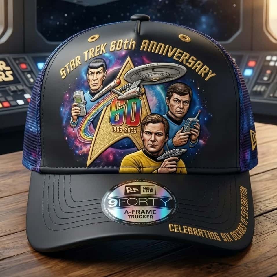 Star Trek 60th Anniversary Trucker Hat
