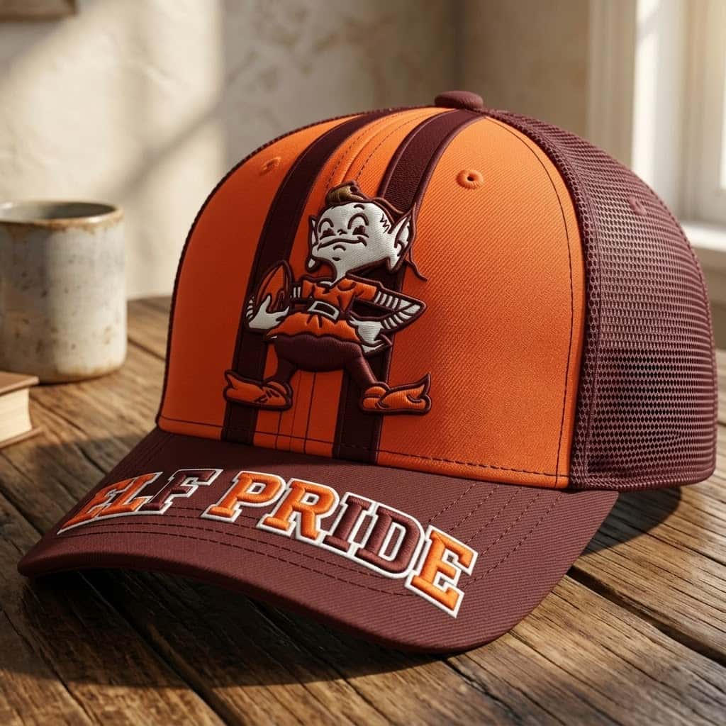 Brownie the Elf Vintage Mascot Trucker Hat