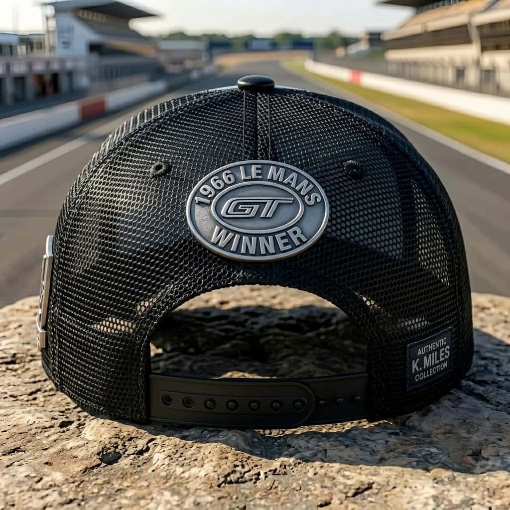 Ken Miles Ford GT40 Mk II Vintage Racing Trucker Hat