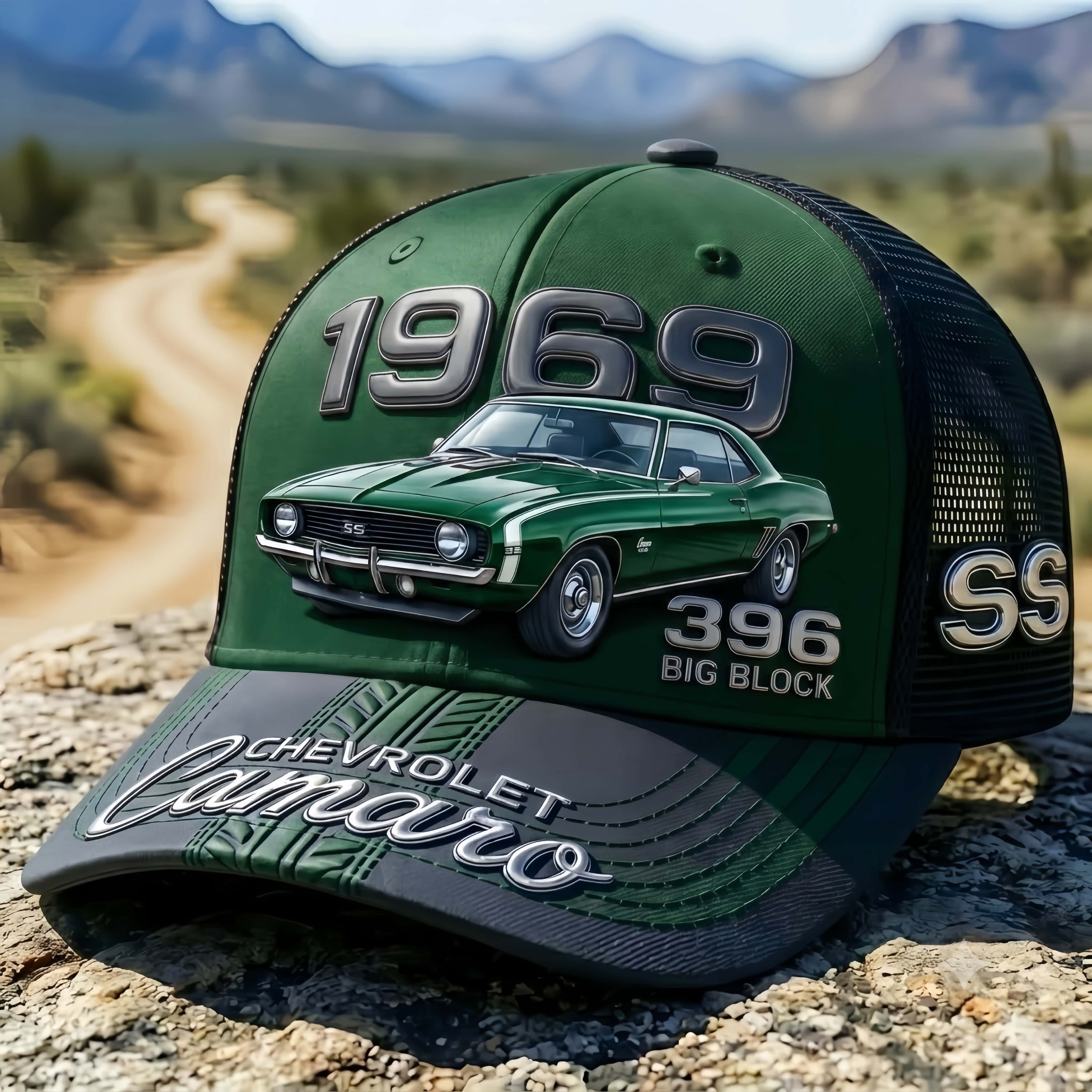 1969 Camaro SS 396 Big Block Trucker Hat