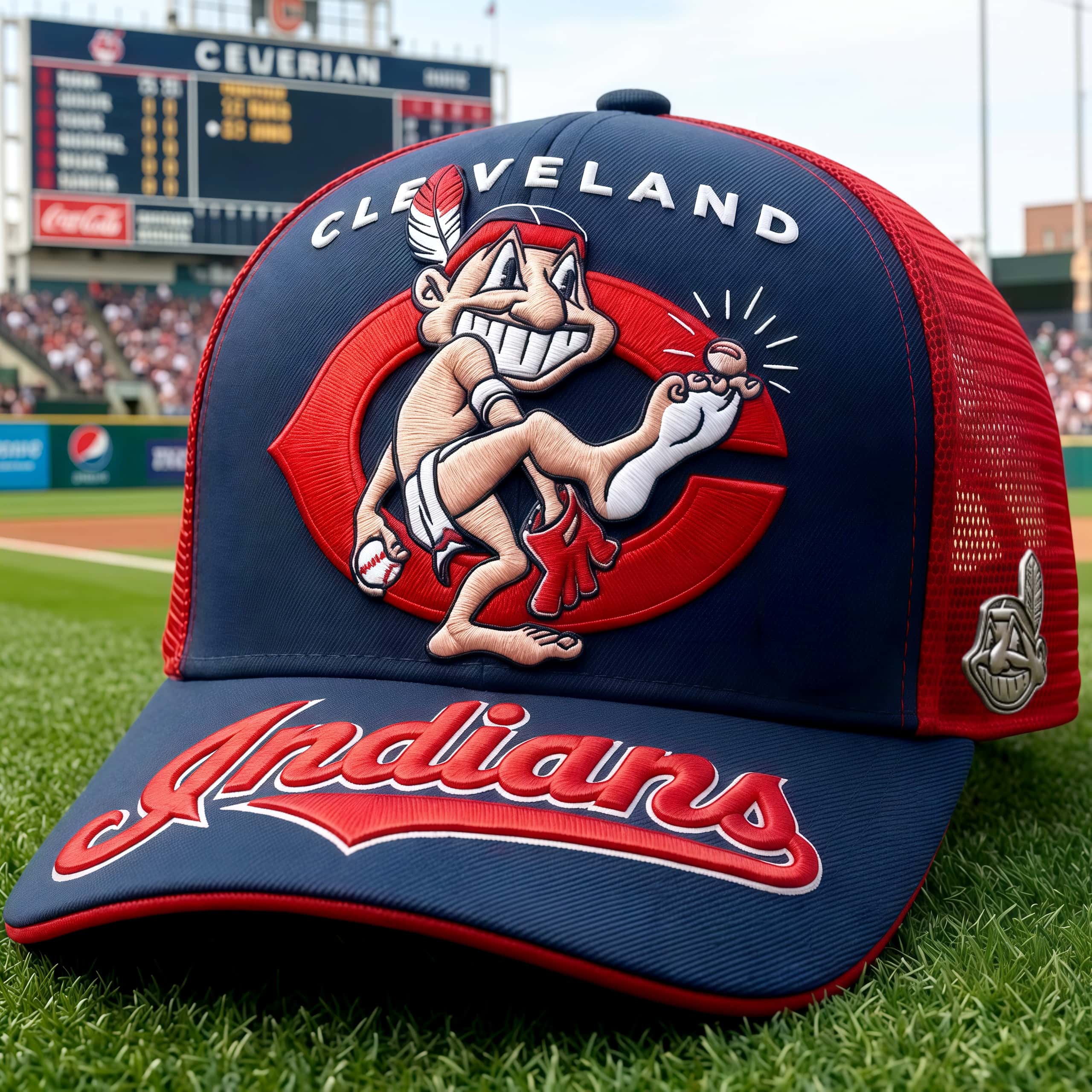 Cleveland Baseball Trucker