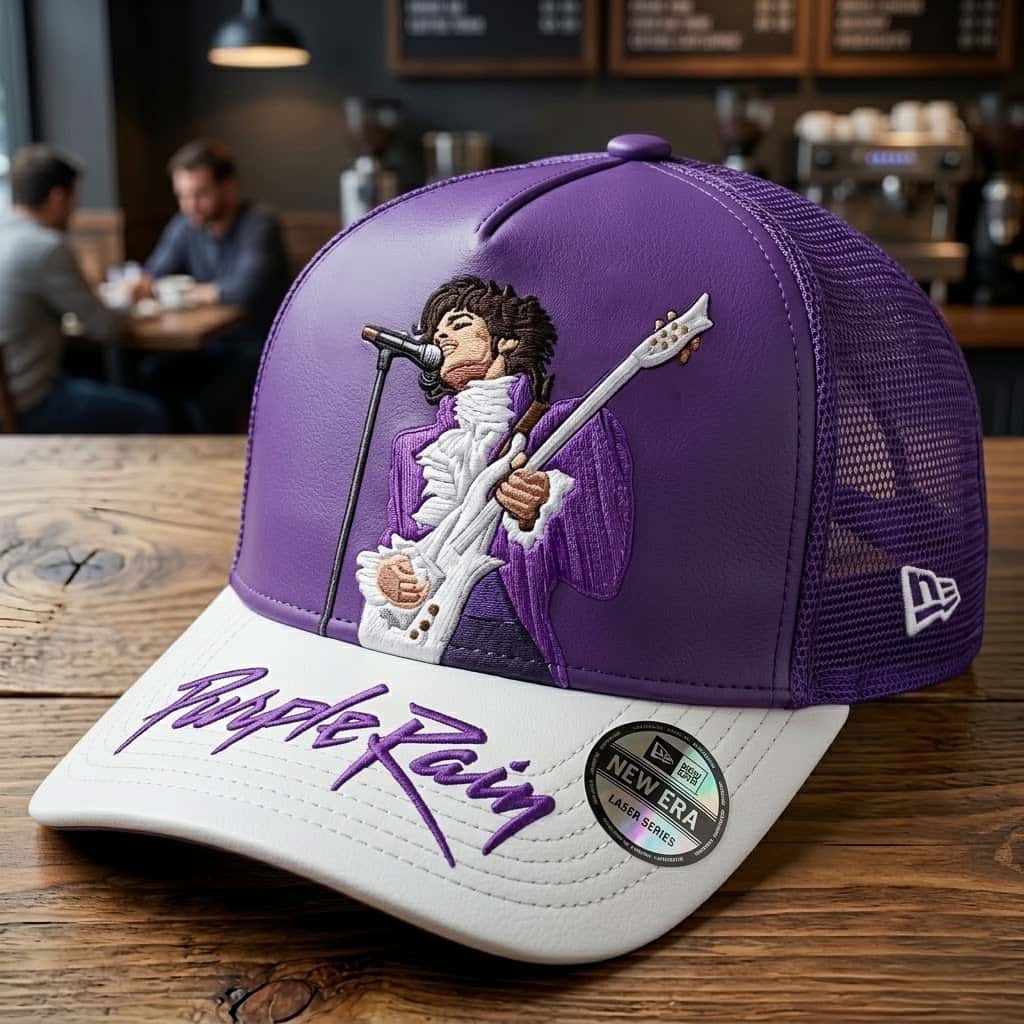 Purple Rain Tribute Trucker Hat