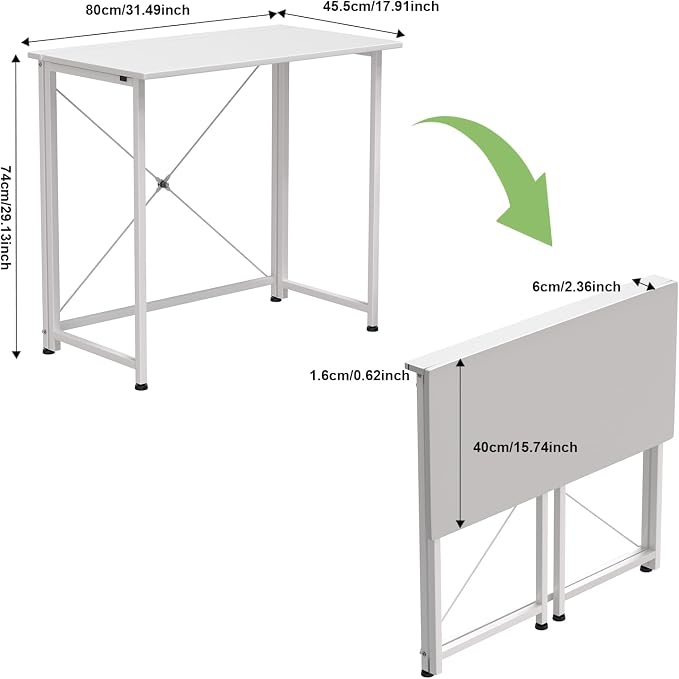 Mesa Trabajo Compacta Plegable | Ideal Espacios Pequeños