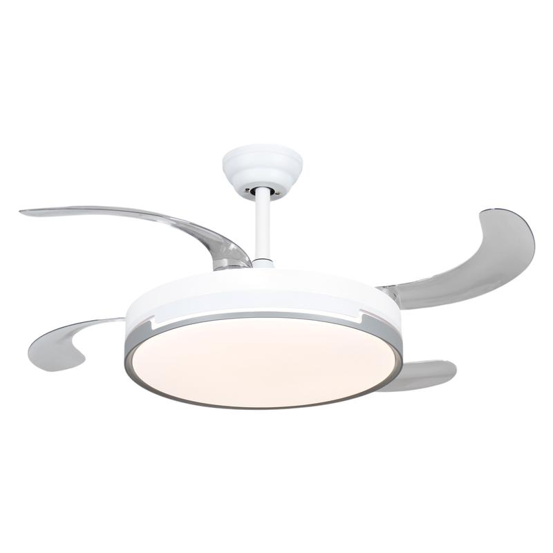 Ventilador de techo 96W con luz LED 60W+DC36W  en 3 Temperaturas de Luz con Mando a Distancia
