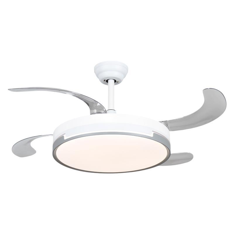 Ventilador de techo 96W con luz LED 60W+DC36W  en 3 Temperaturas de Luz con Mando a Distancia