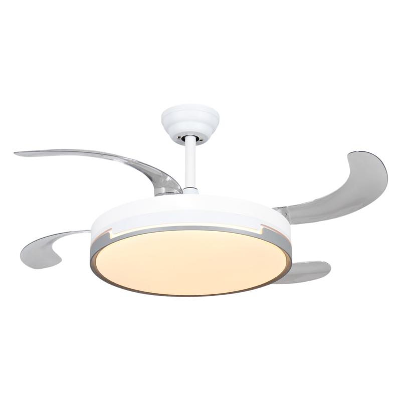 Ventilador de techo 96W con luz LED 60W+DC36W  en 3 Temperaturas de Luz con Mando a Distancia